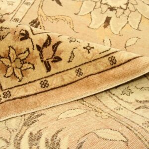 Thumbnail 14 for Antique Persian Tabriz Traditional Rug 71948