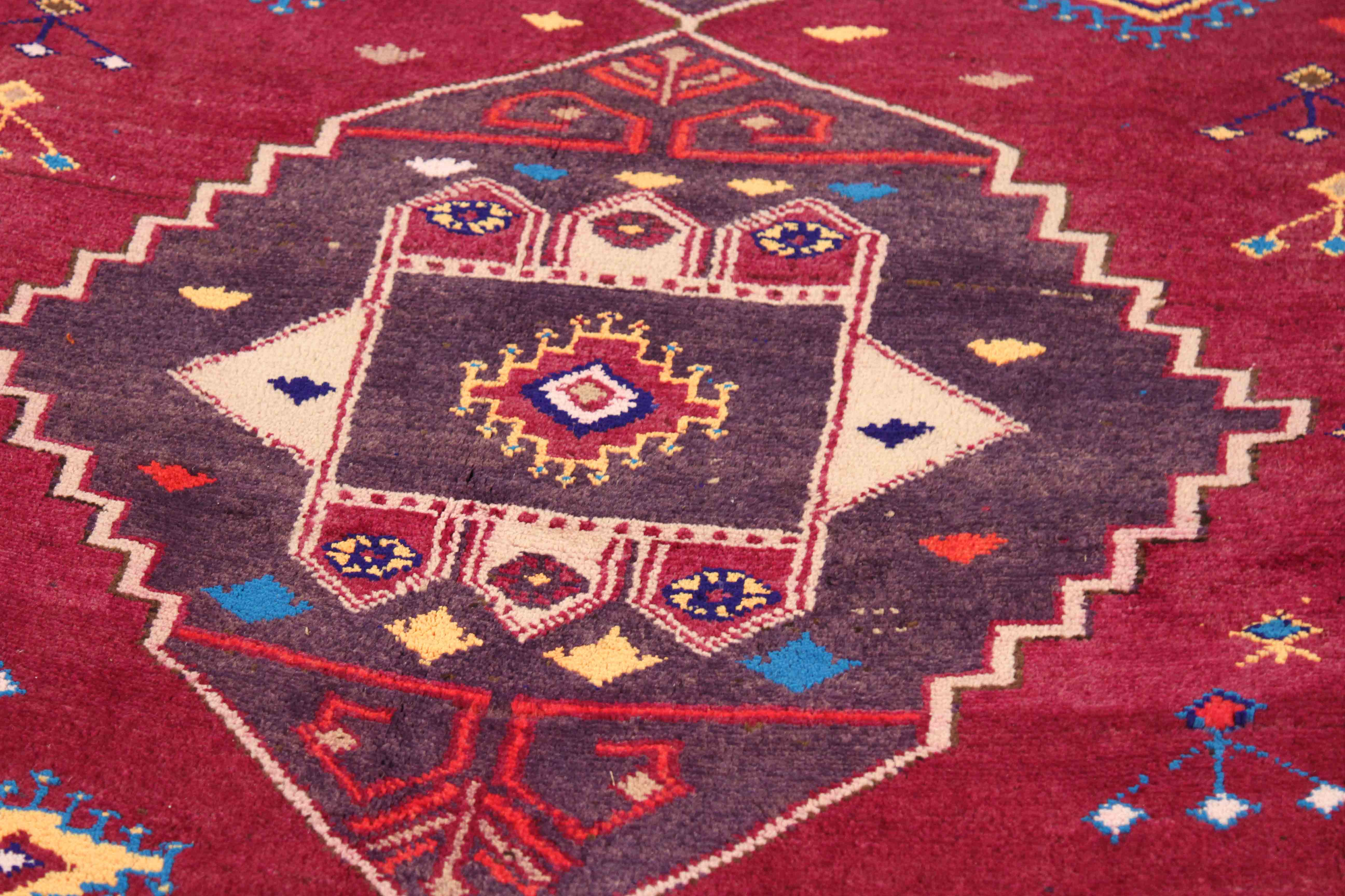 Thumbnail 6 for Antique Persian Shiraz Transitional Rug 70484
