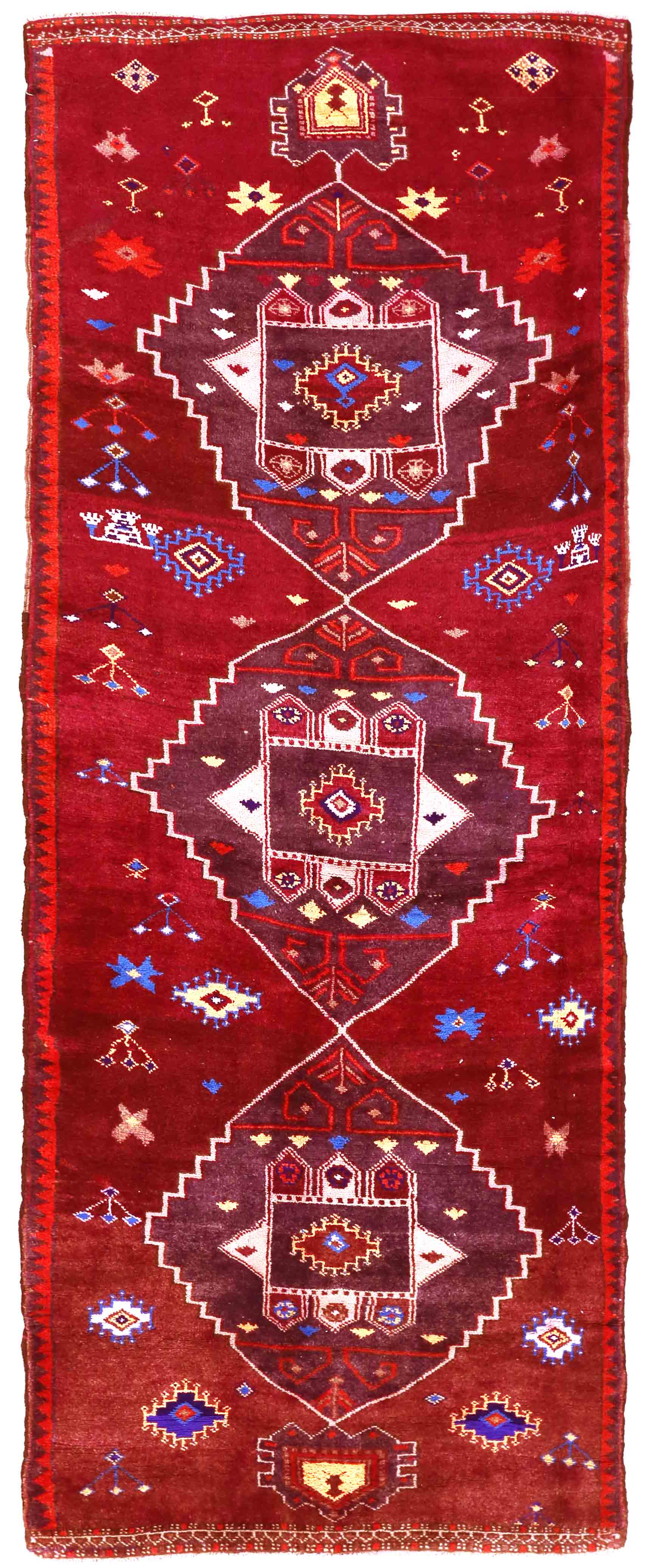 Thumbnail 12 for Antique Persian Shiraz Transitional Rug 70484