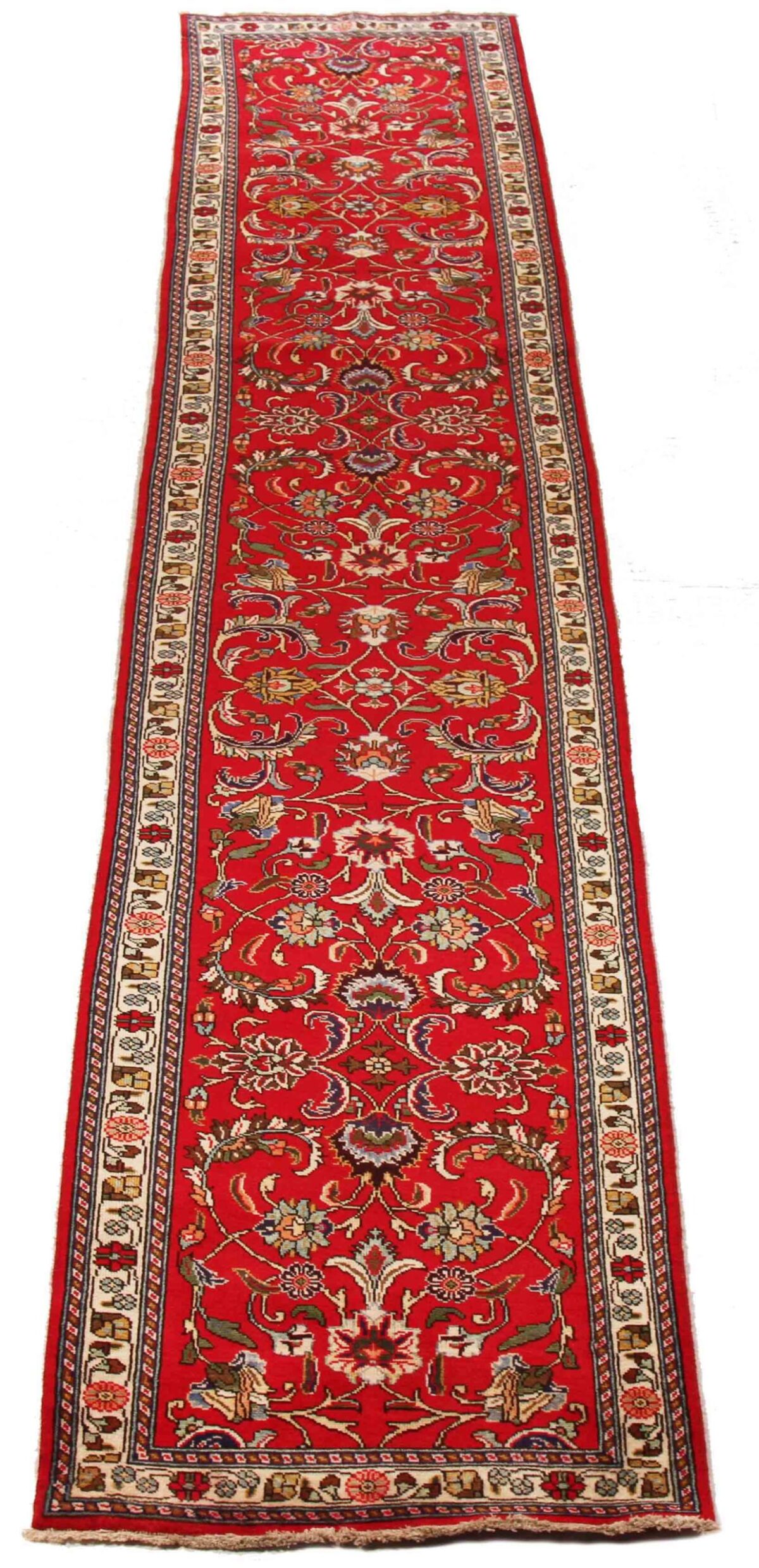 Thumbnail 8 for Antique Persian Tabriz Traditional Rug 70486