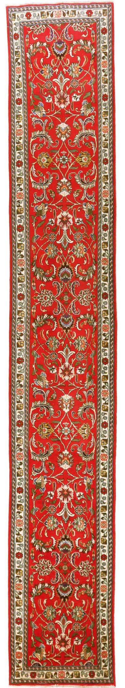 Thumbnail 14 for Antique Persian Tabriz Traditional Rug 70486