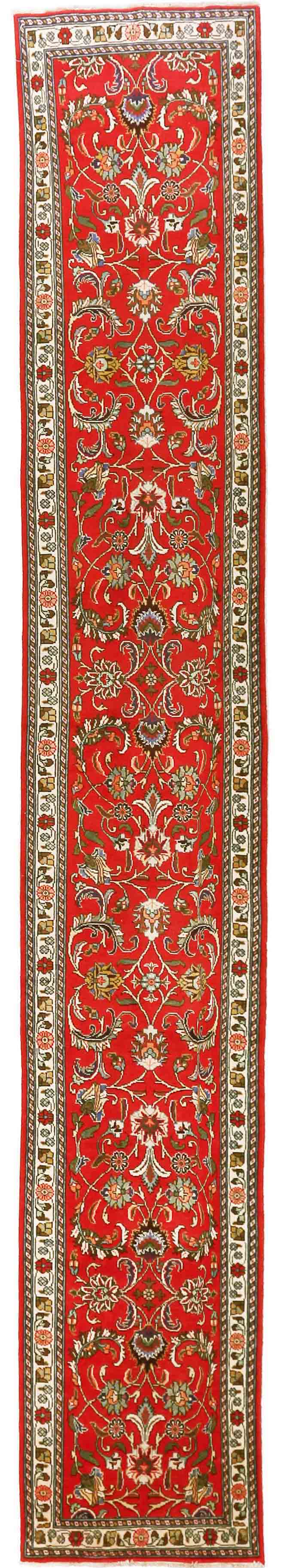 Thumbnail 15 for Antique Persian Tabriz Traditional Rug 70486