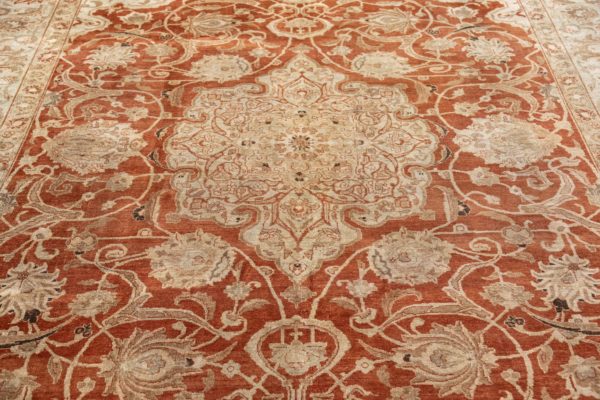 Thumbnail 7 for Antique Persian Tabriz Traditional Rug 91505