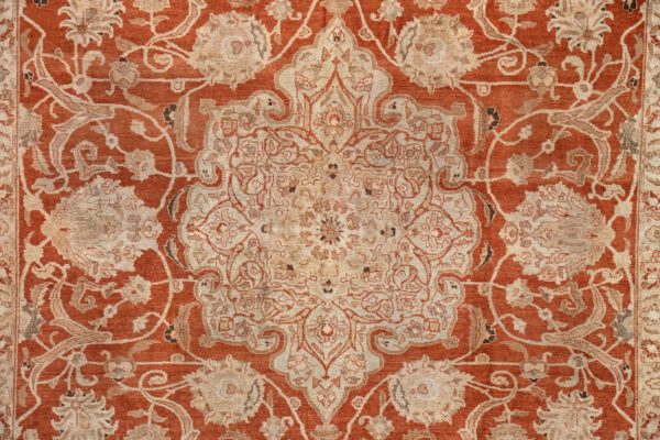 Thumbnail 6 for Antique Persian Tabriz Traditional Rug 91505
