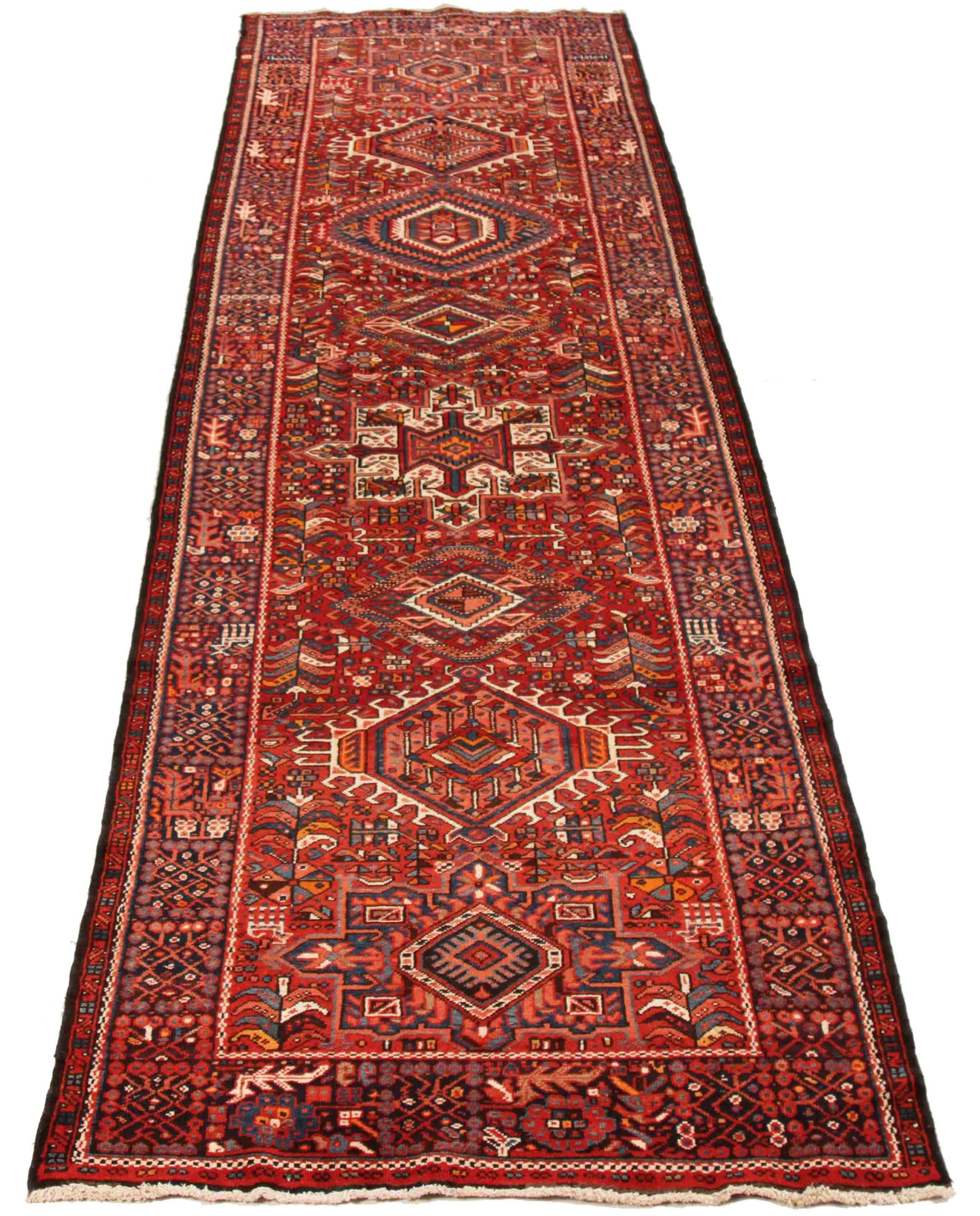 Thumbnail 4 for Antique Persian Gharajeh Traditional Rug 70487