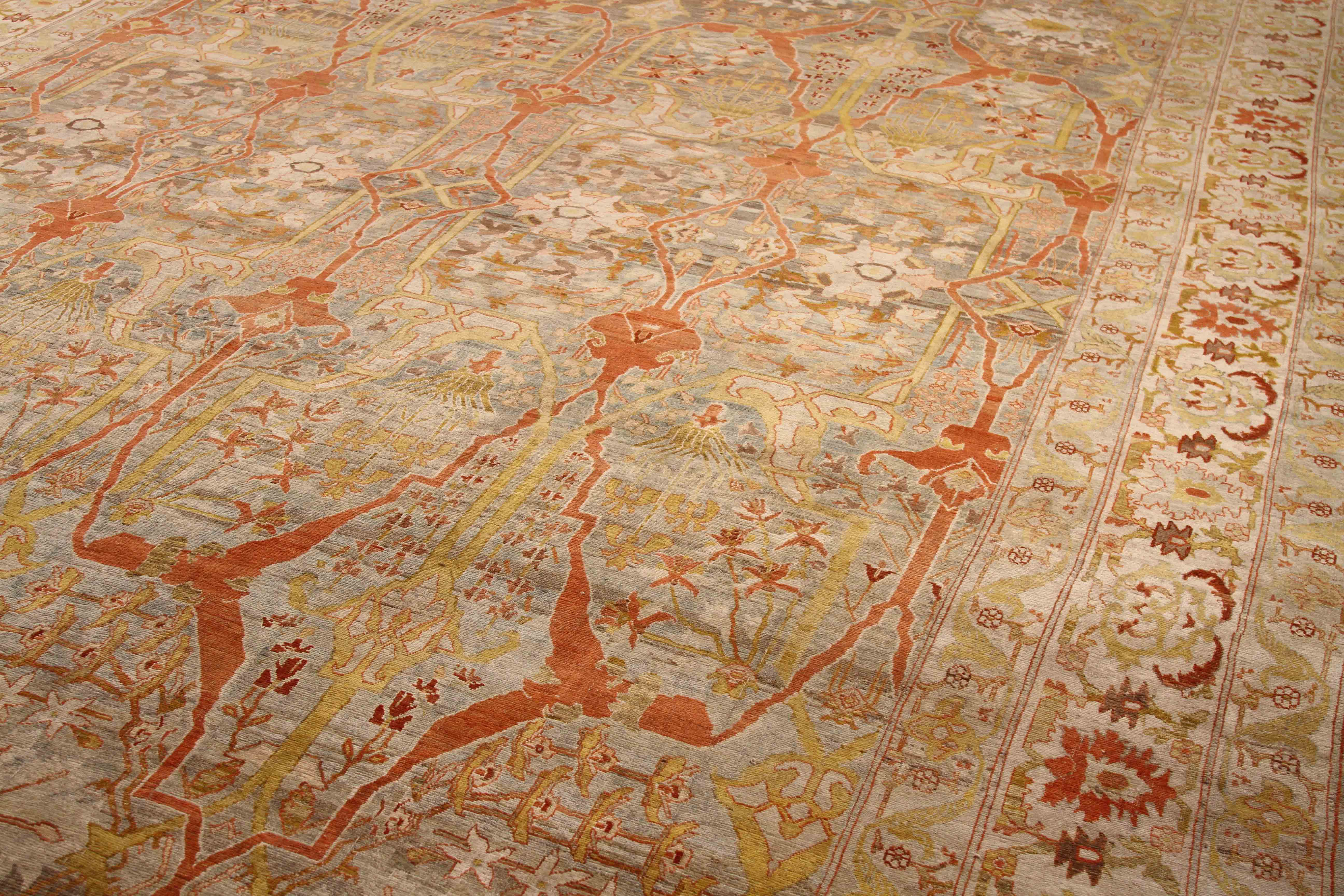 Thumbnail 3 for Antique Persian Bijar Transitional Rug 70488