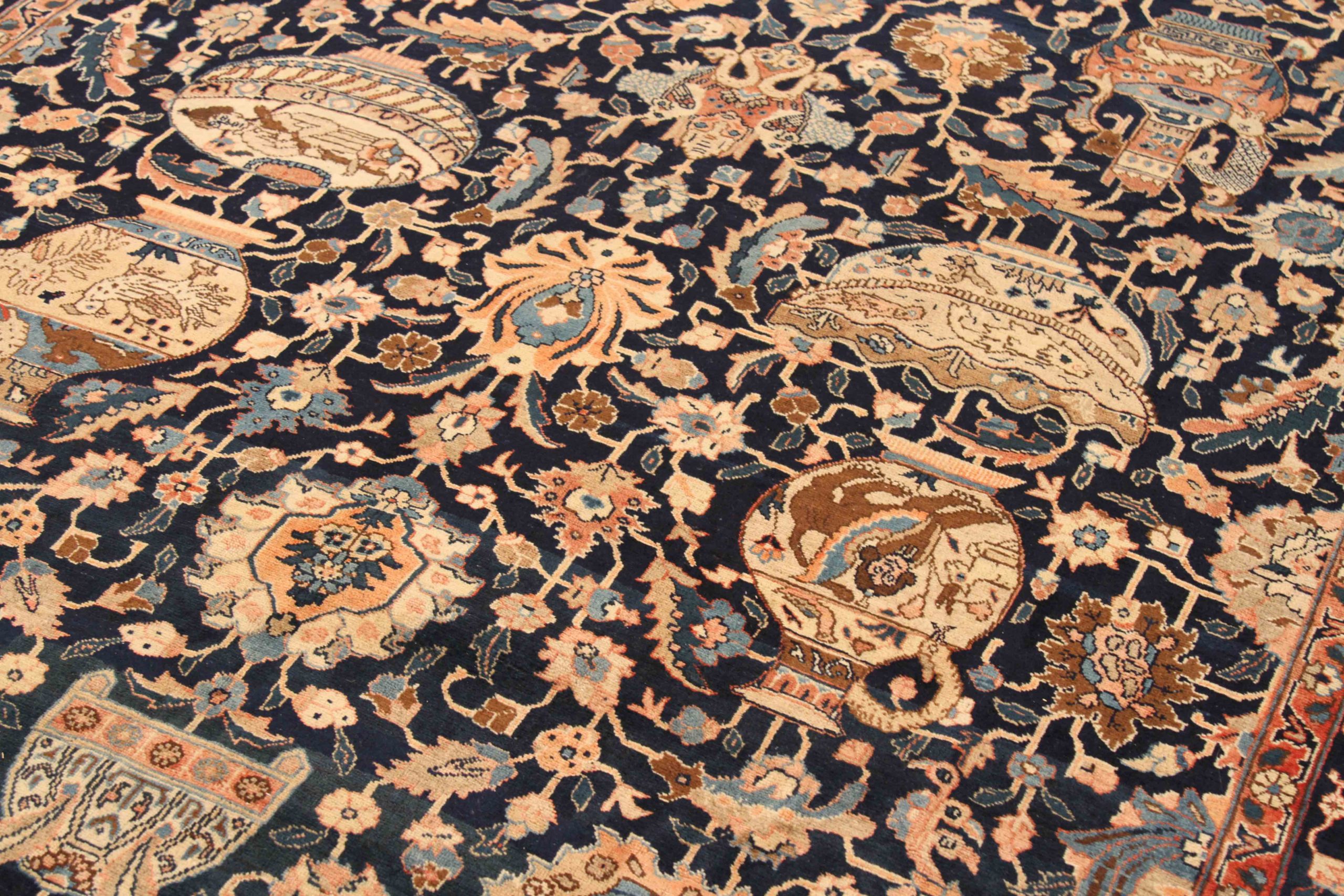 Thumbnail 5 for Antique Persian Traditional Rug 70477