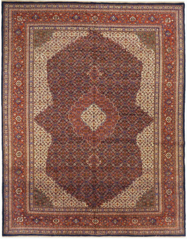 Thumbnail 3 for Antique Persian Sarouk Traditional Rug 72039