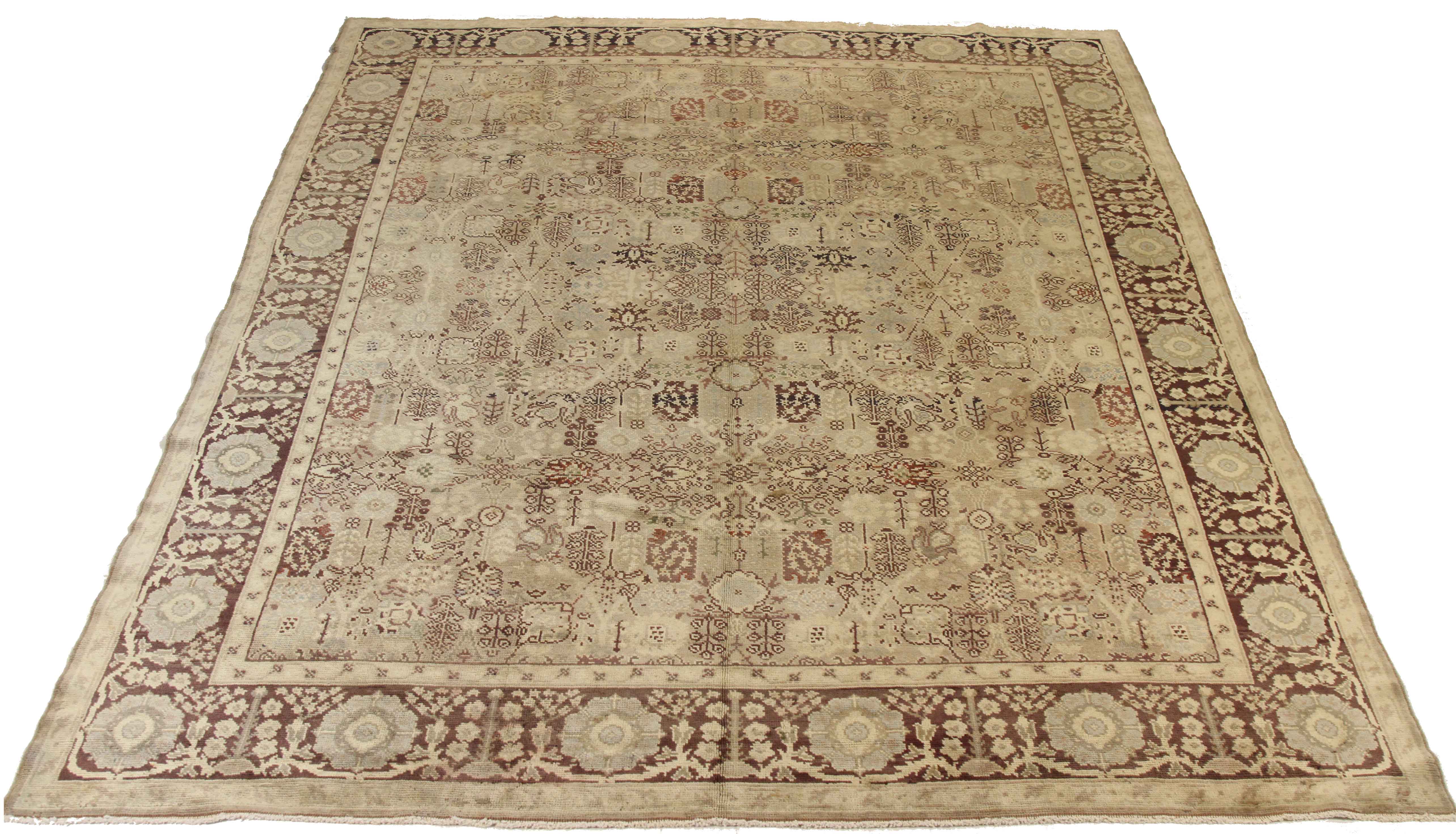 Thumbnail 12 for Turkey Oushak Traditional Rug 10604