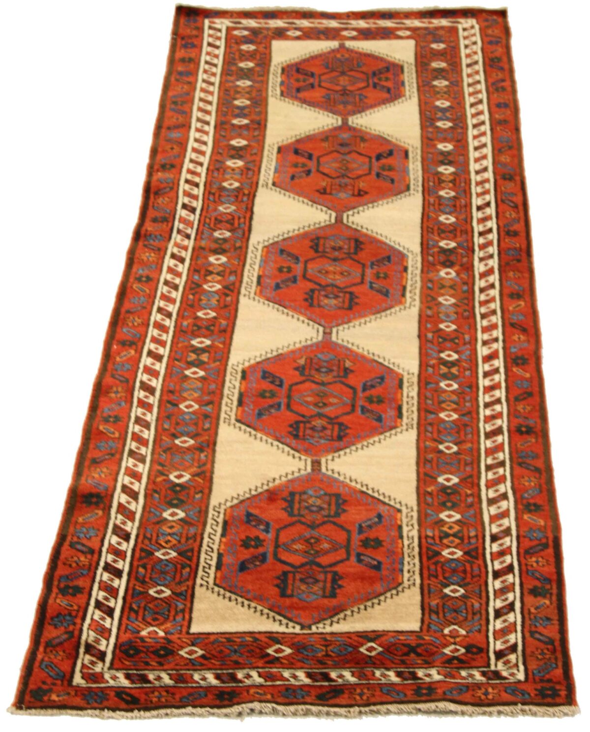 Thumbnail 13 for Antique Persian Sarab Traditional Rug 10620