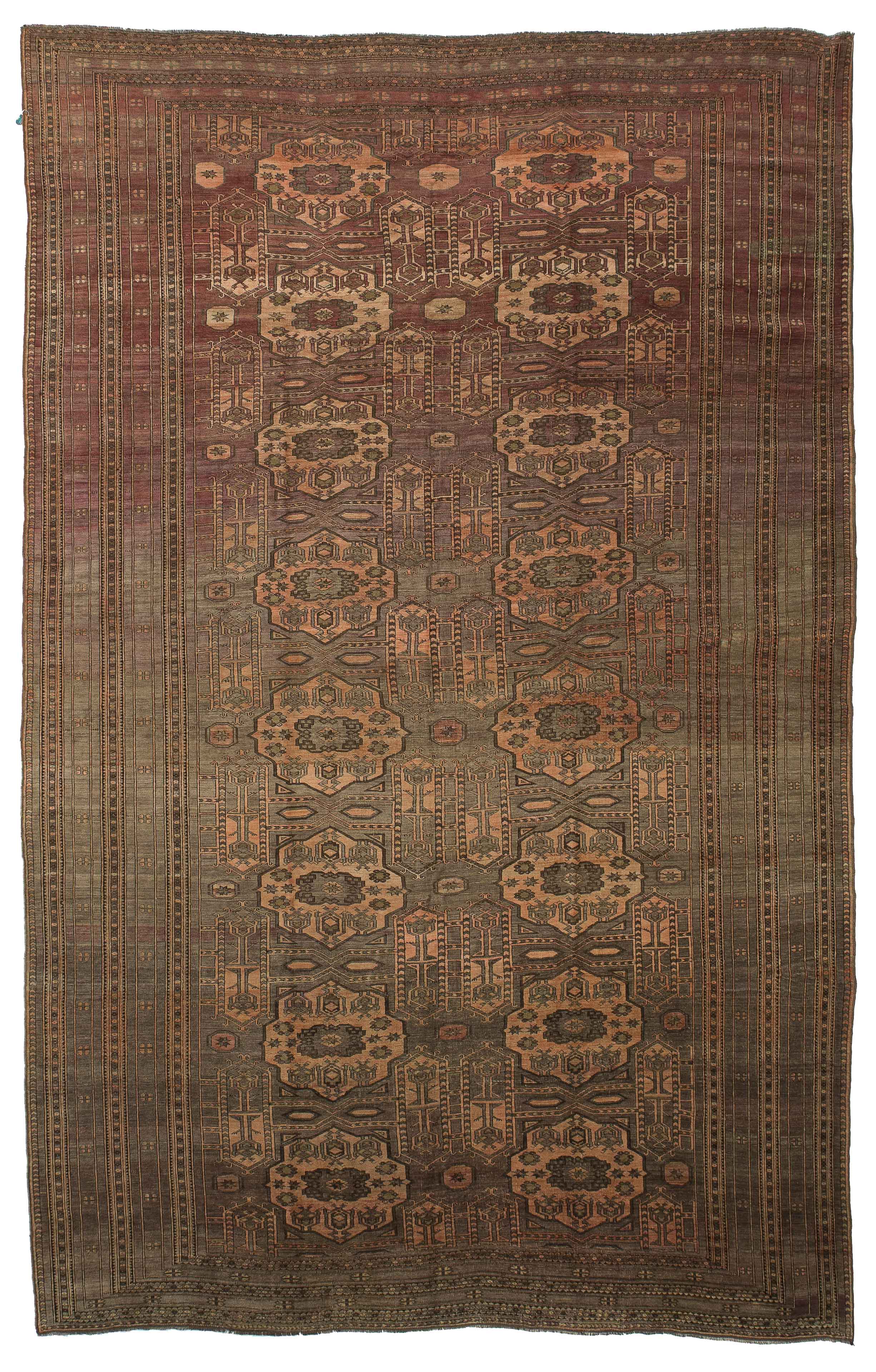 Thumbnail 10 for Antique Afghanistan Afghan Tribal Rug 10622