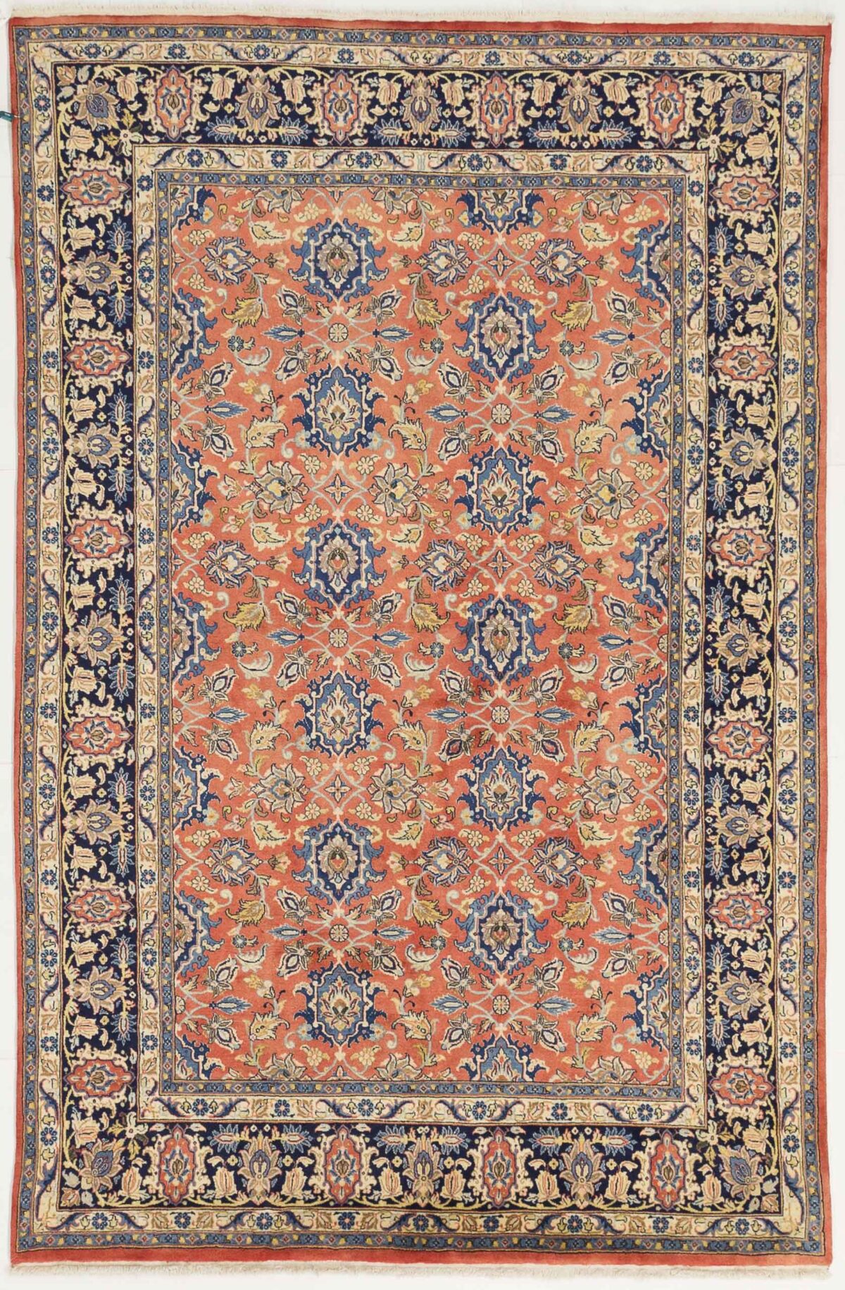 Thumbnail 12 for Antique Persian Varamin Traditional Rug 10627