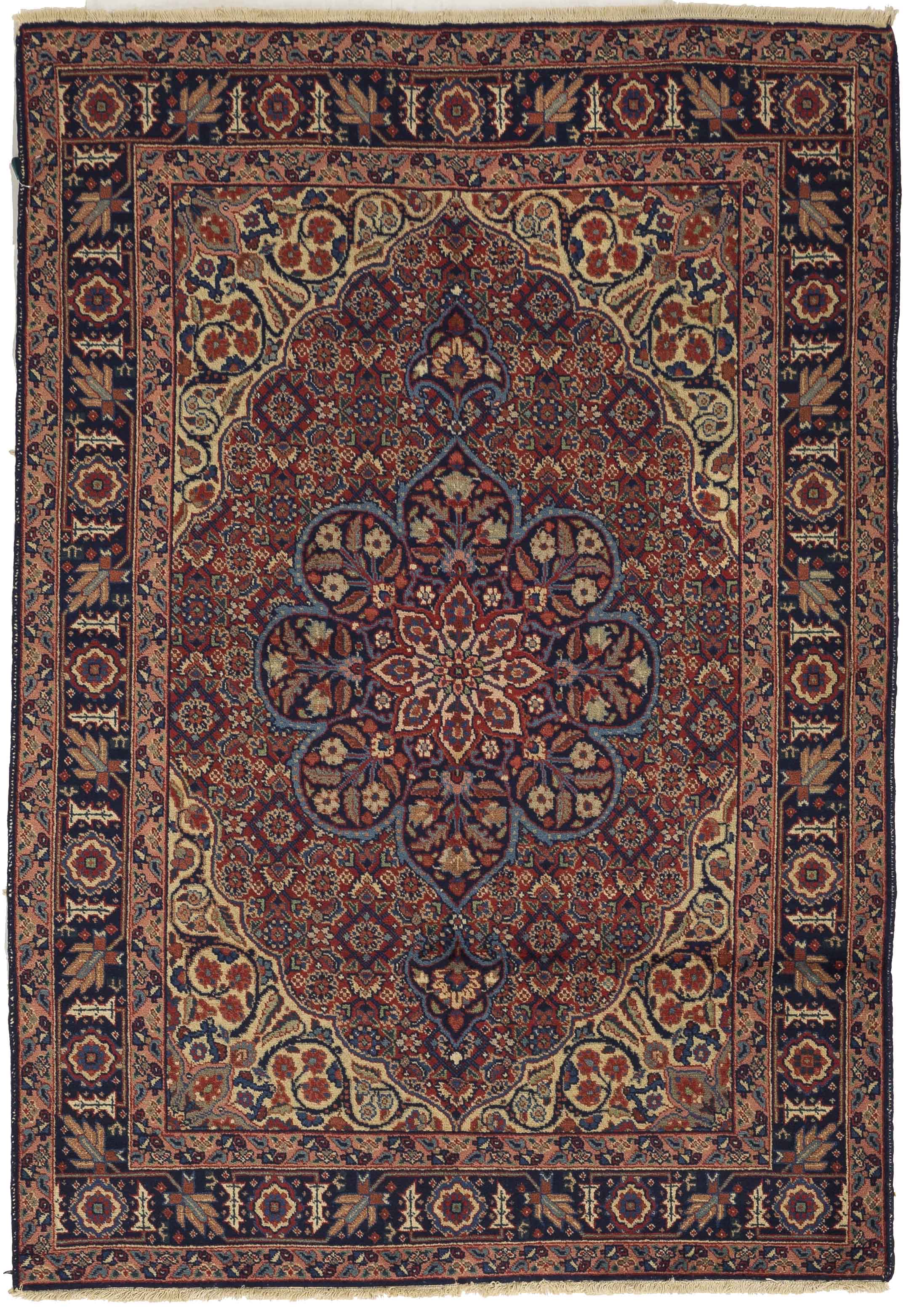 Thumbnail 11 for Antique Persian Tabriz Traditional Rug 10633