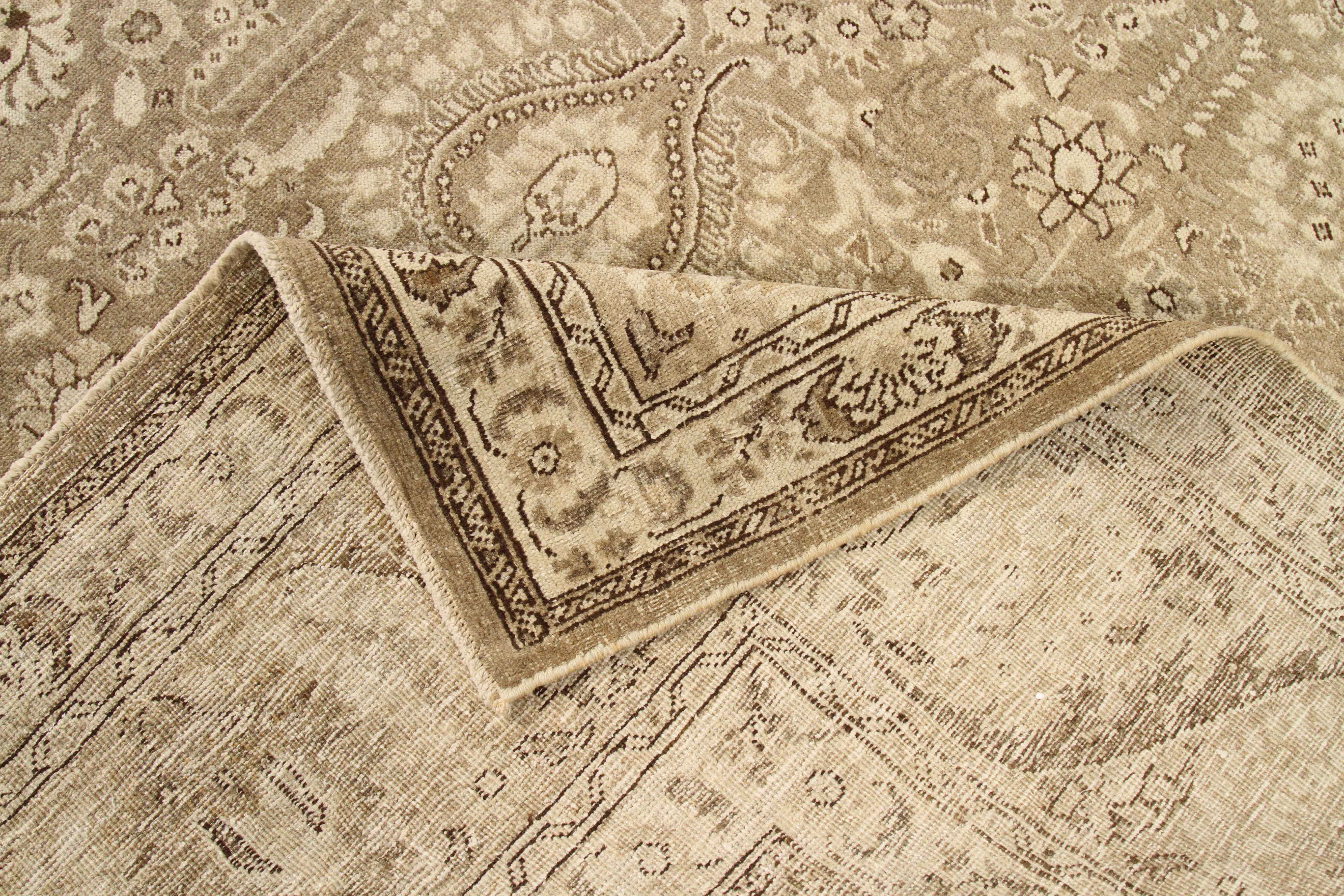 Thumbnail 2 for Antique Persian Tabriz Transitional Rug 53696