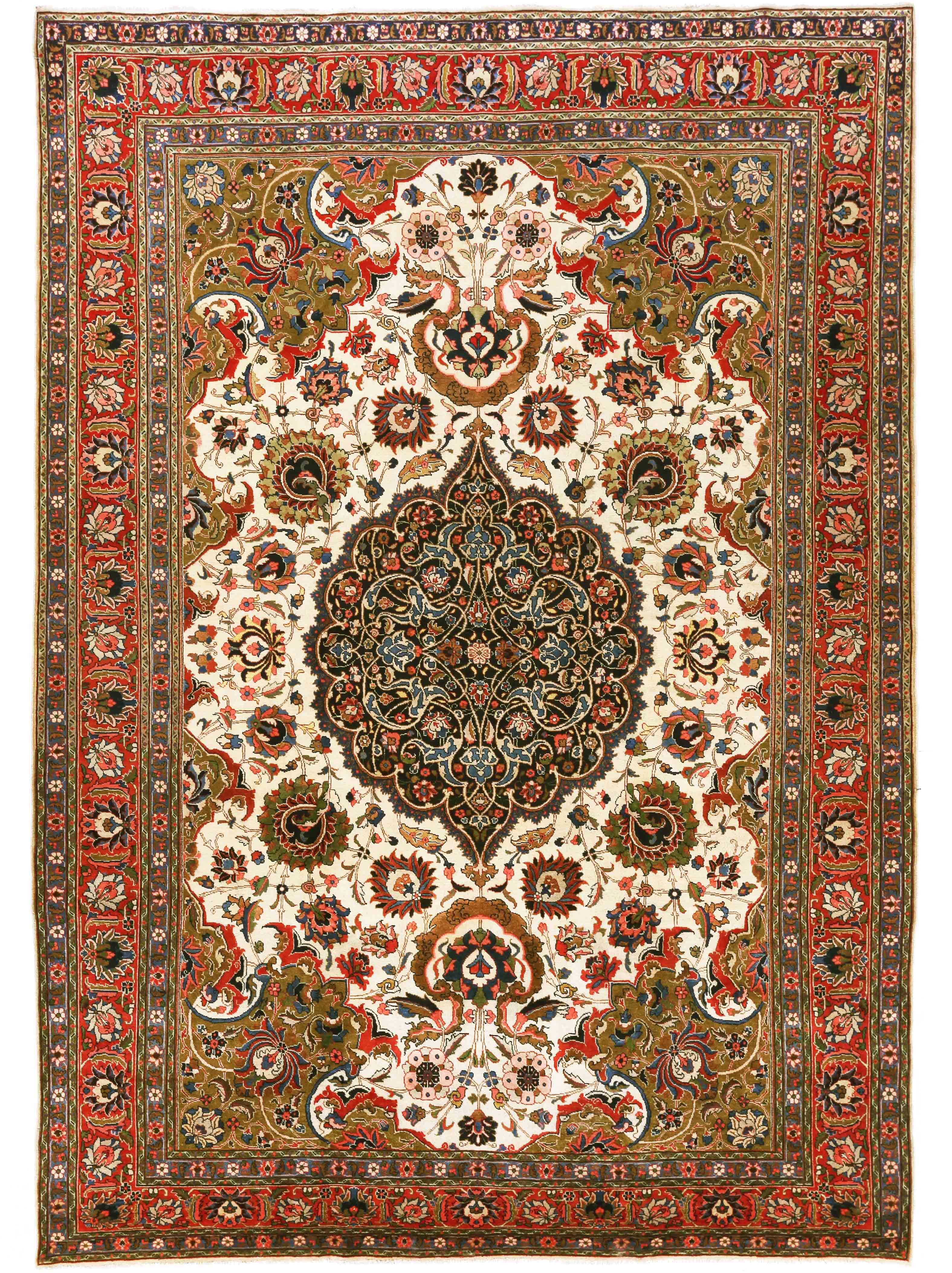 Thumbnail 2 for Antique Persian Traditional Rug 70479