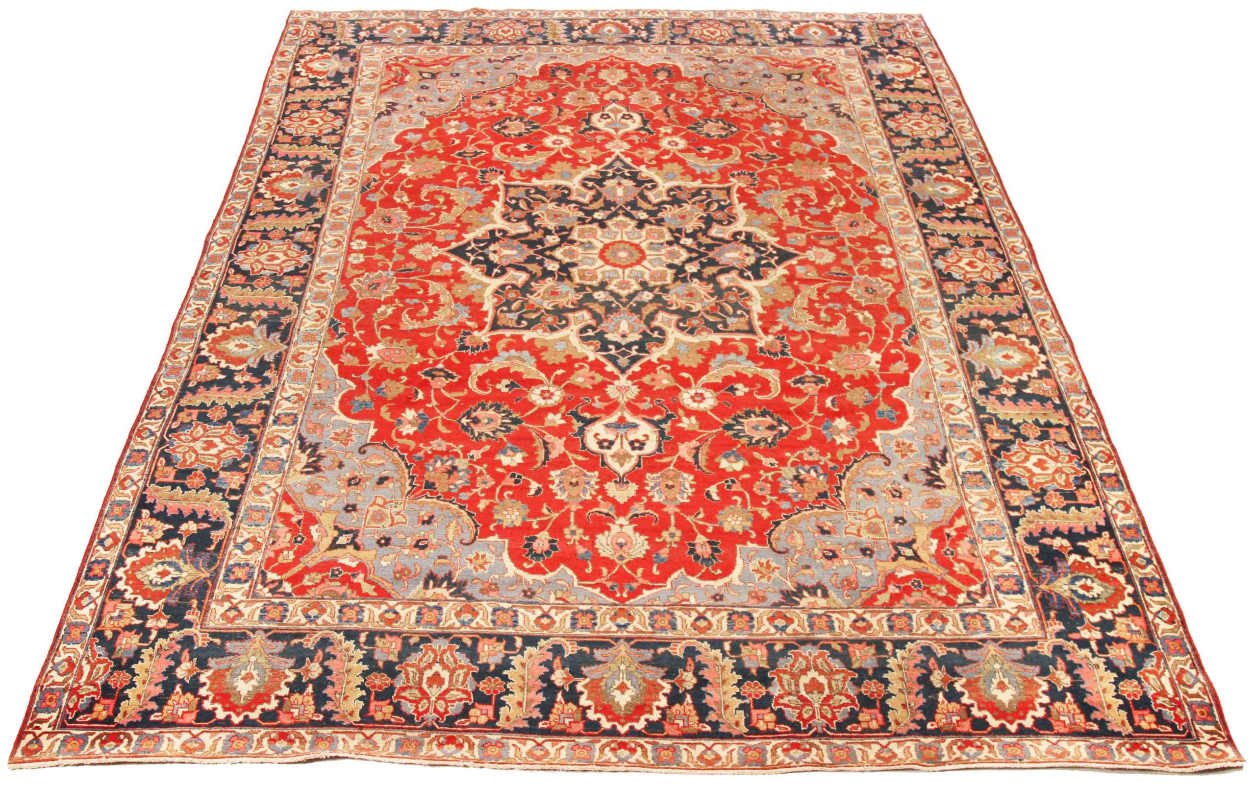 Thumbnail 5 for Antique Persian Traditional Rug 70480