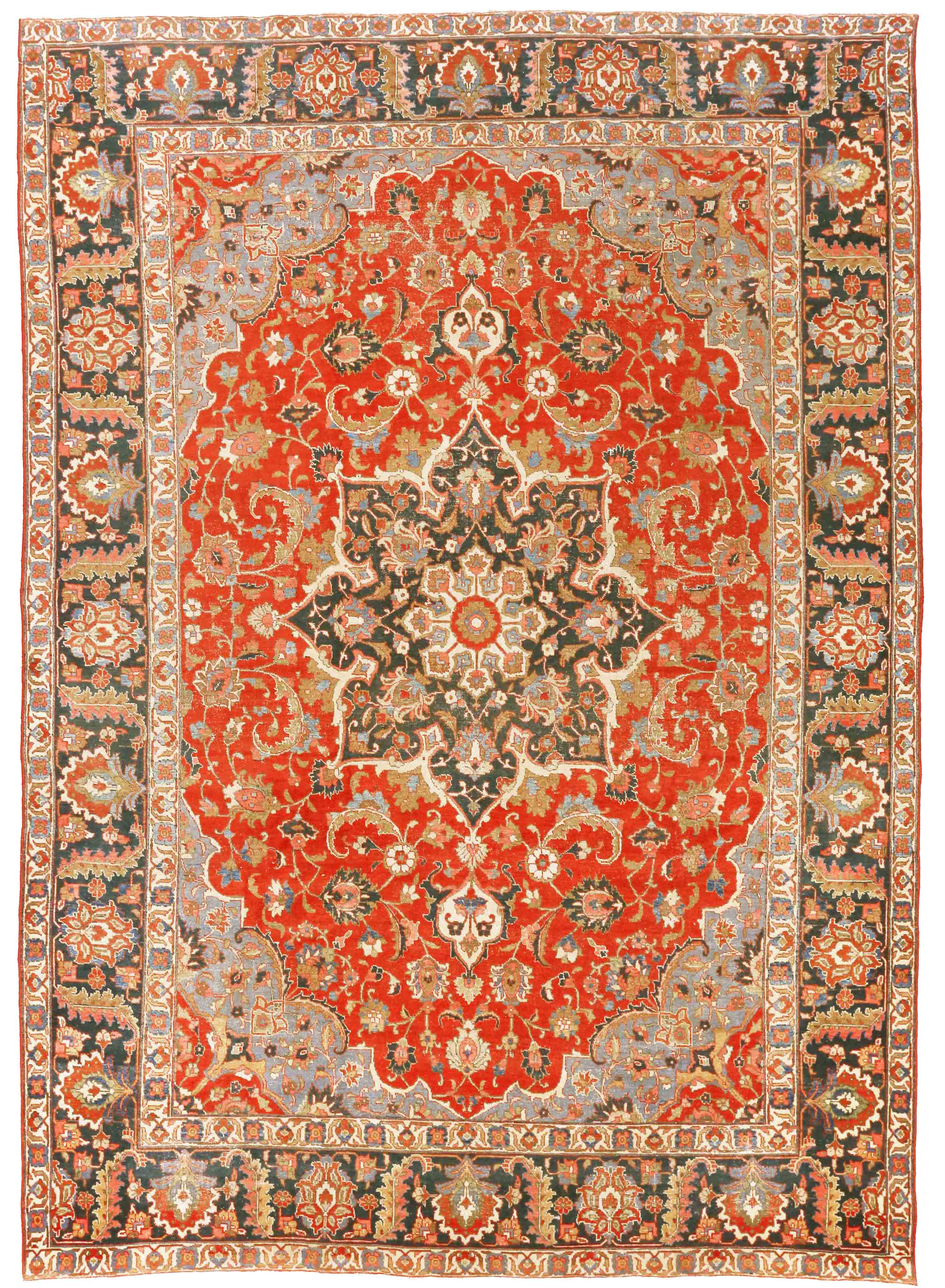 Thumbnail 4 for Antique Persian Traditional Rug 70480