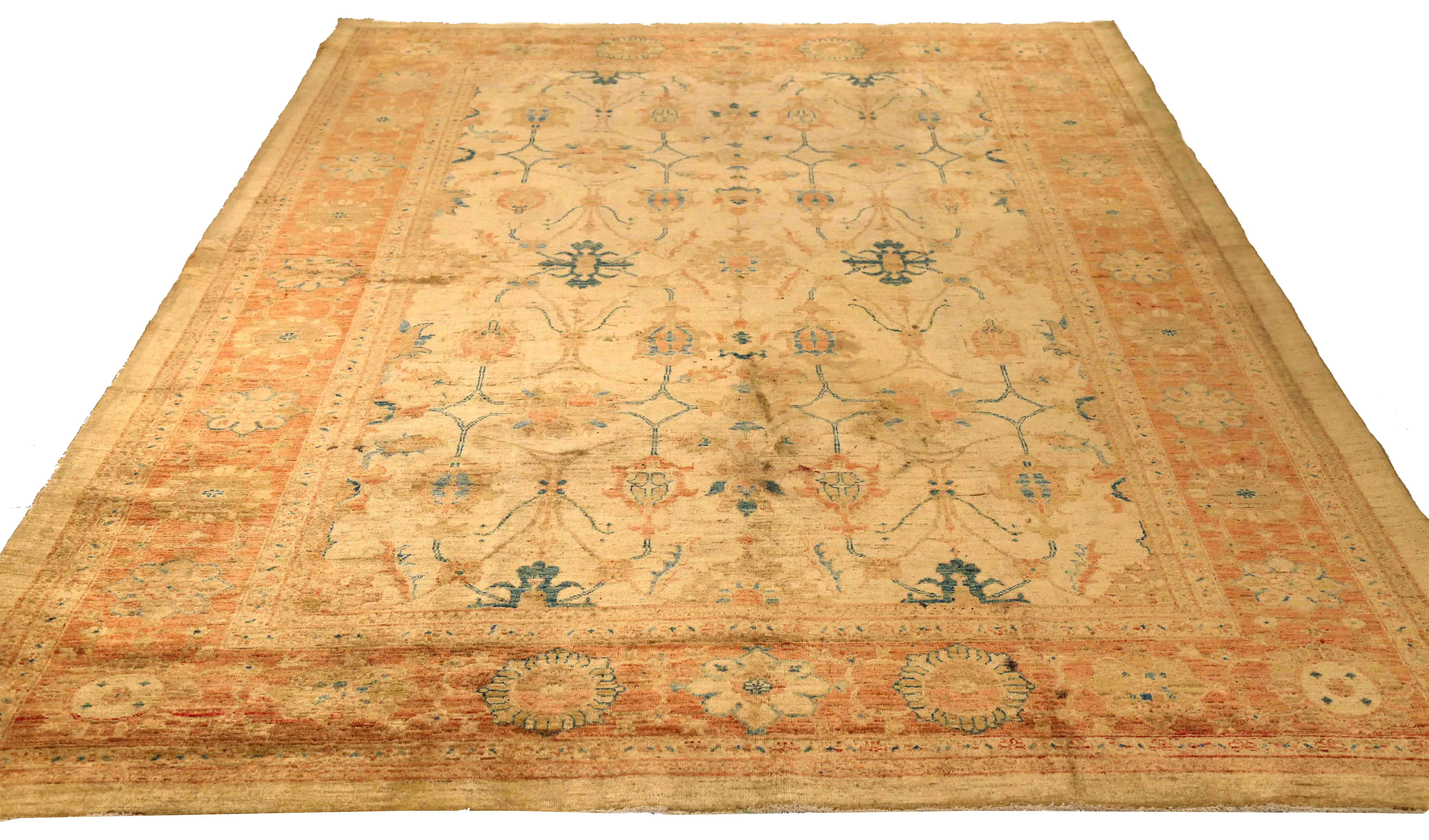 Thumbnail 4 for Persian Tabriz Transitional Rug 53629