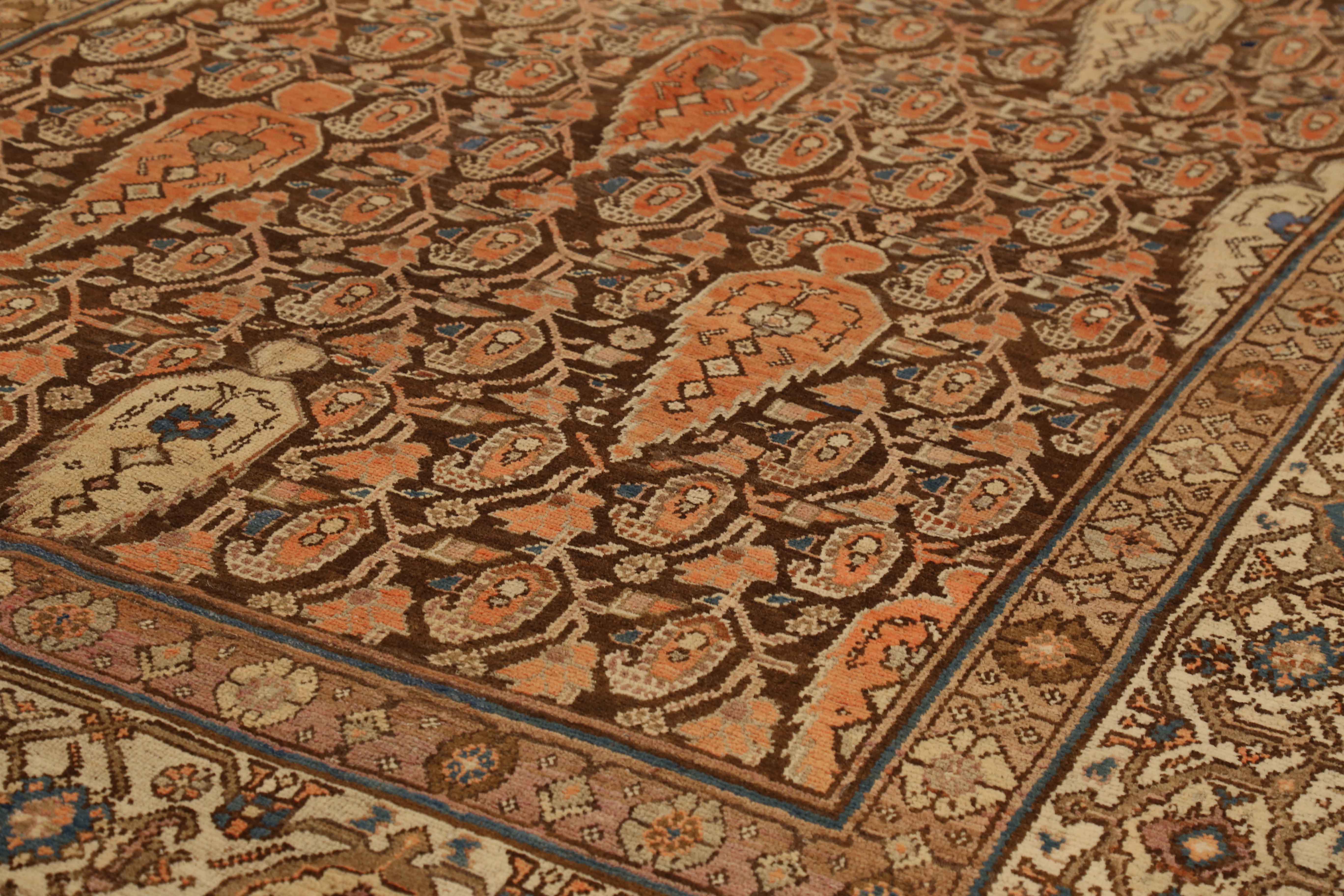 Thumbnail 11 for Antique Persian Malayer Transitional Rug 10652