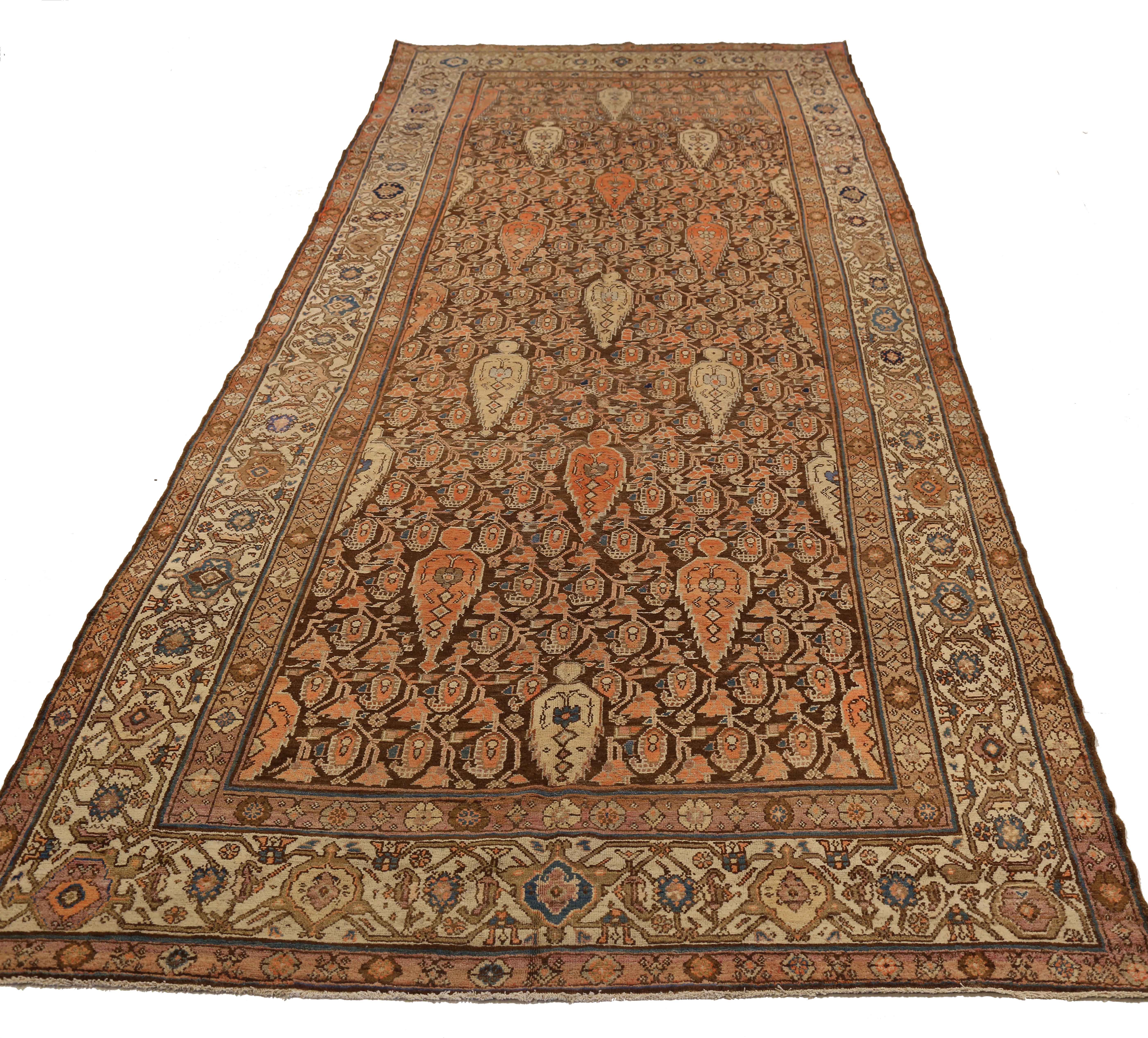 Thumbnail 2 for Antique Persian Malayer Transitional Rug 10652