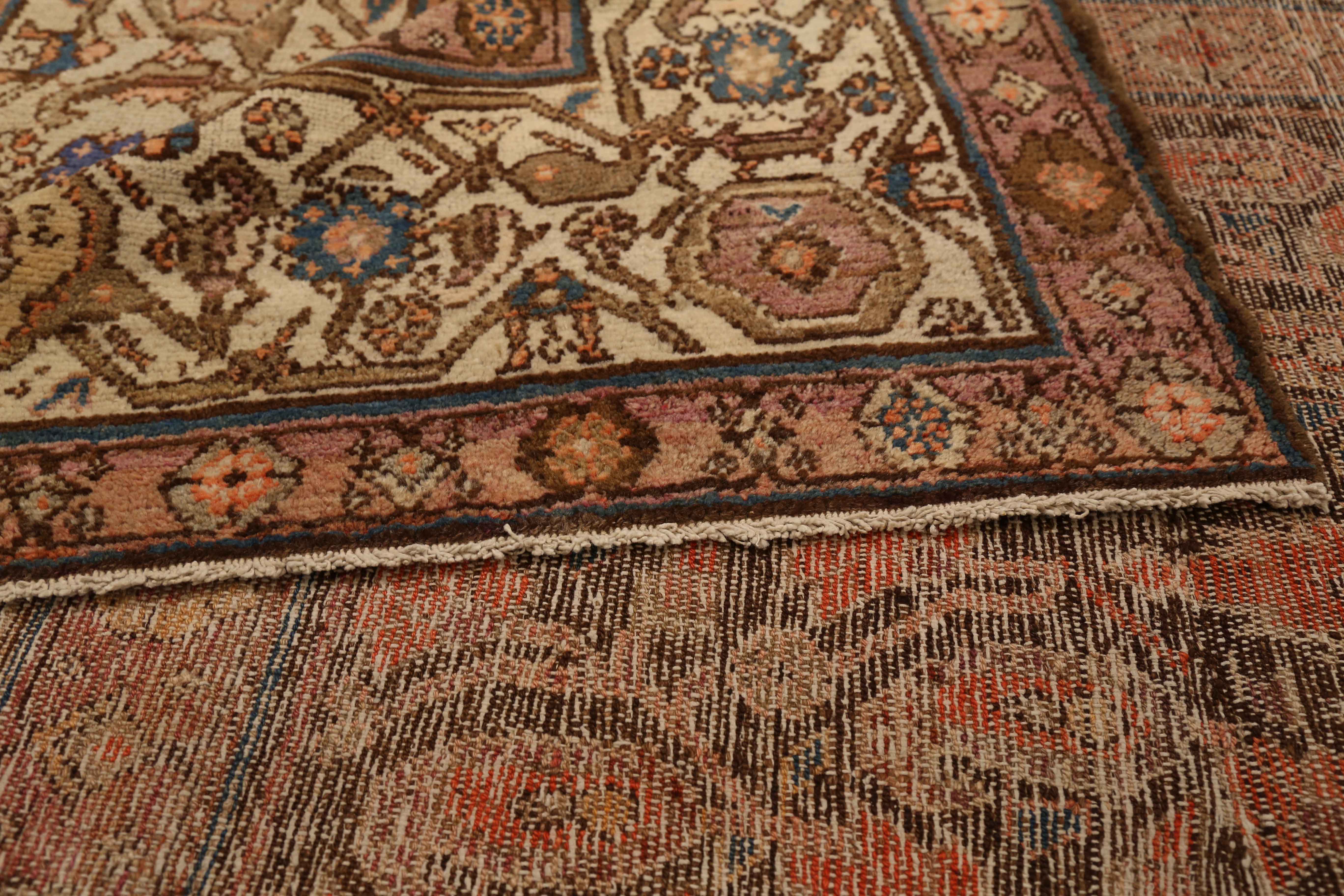 Thumbnail 7 for Antique Persian Malayer Transitional Rug 10652