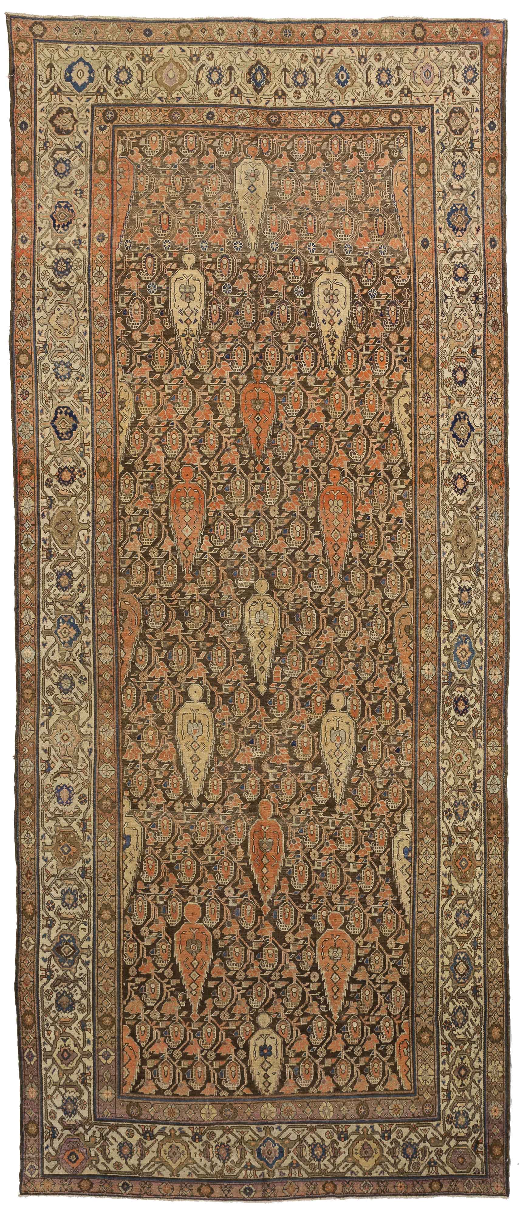 Thumbnail 9 for Antique Persian Malayer Transitional Rug 10652