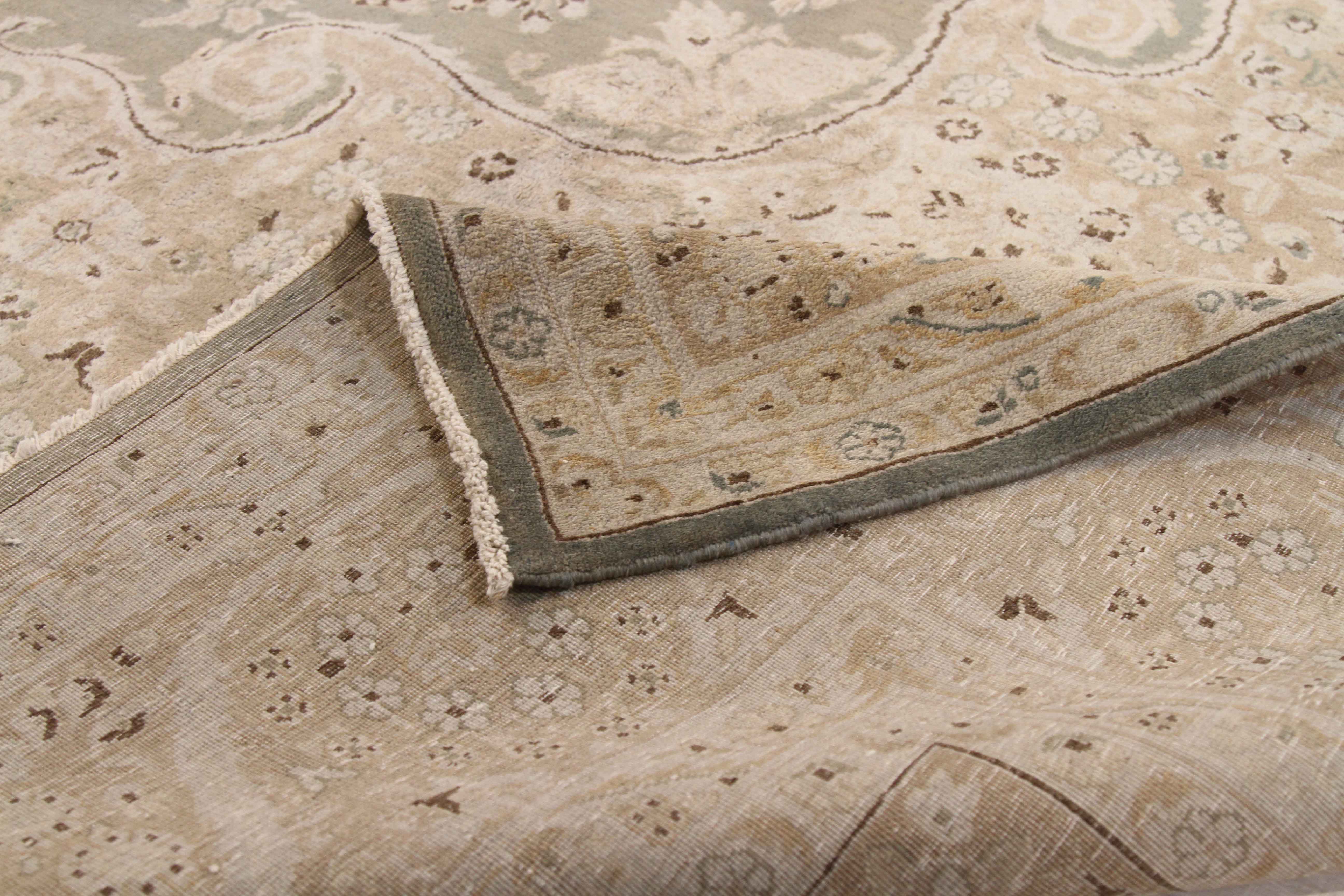 Thumbnail 3 for Antique Persian Kerman Transitional Rug 53657