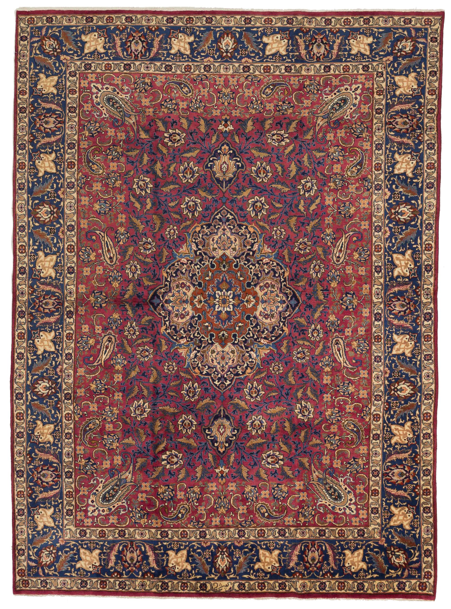 Thumbnail 14 for Antique Persian Mashad Traditional Rug 10681