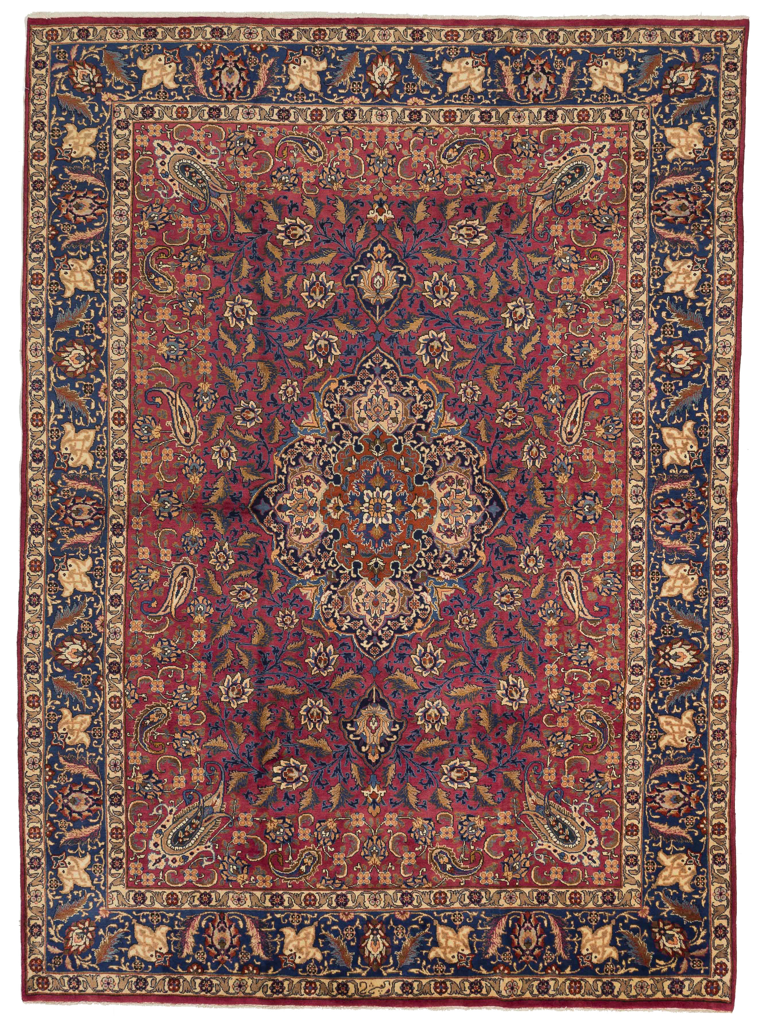 Thumbnail 11 for Antique Persian Mashad Traditional Rug 10681