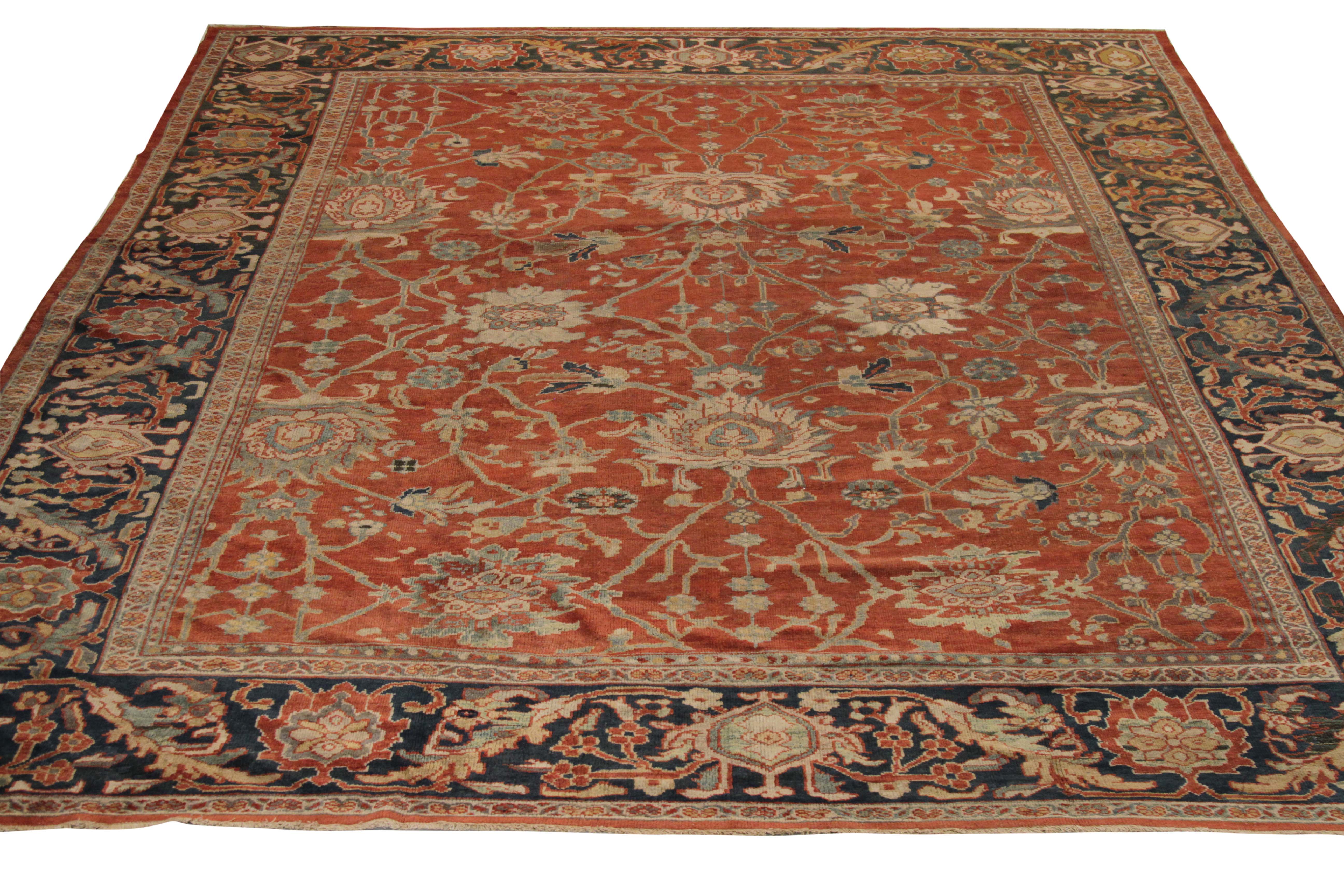 Thumbnail 7 for Antique Persian Sultanabad Traditional Rug 10664