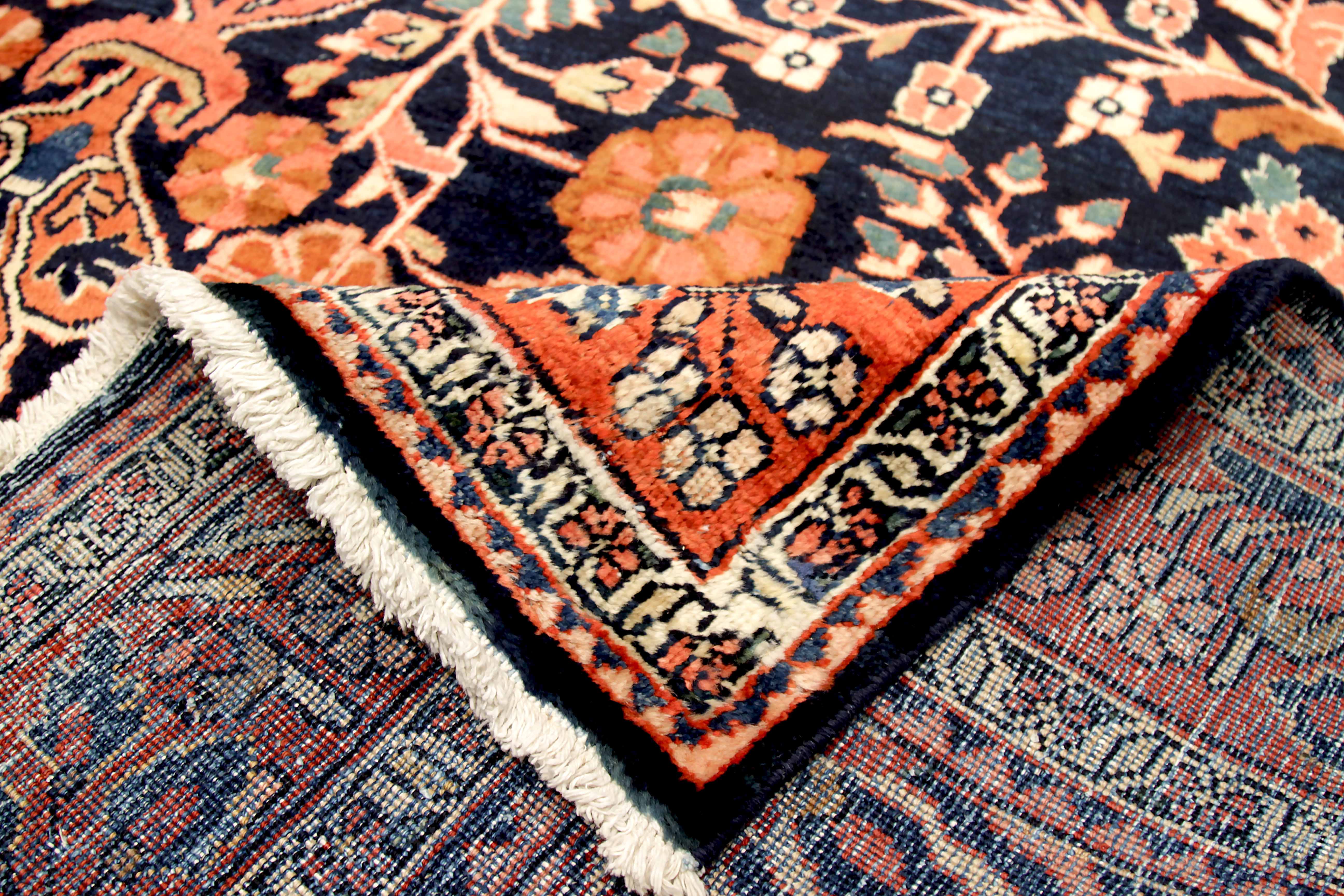 Thumbnail 8 for Antique Persian Mahal Traditional Rug 10667