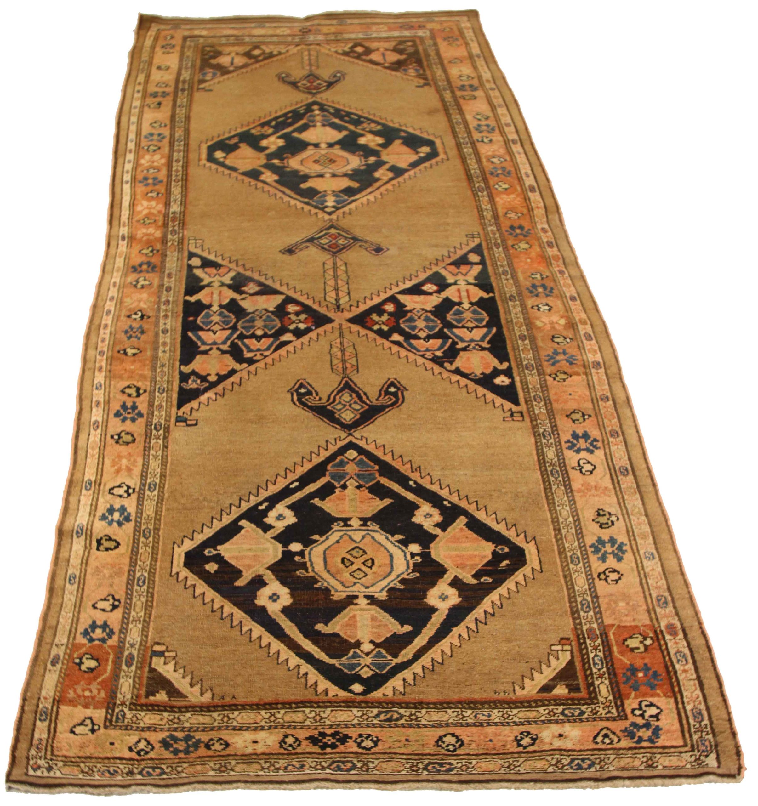 Thumbnail 7 for Antique Persian Bijar Transitional Rug 10670