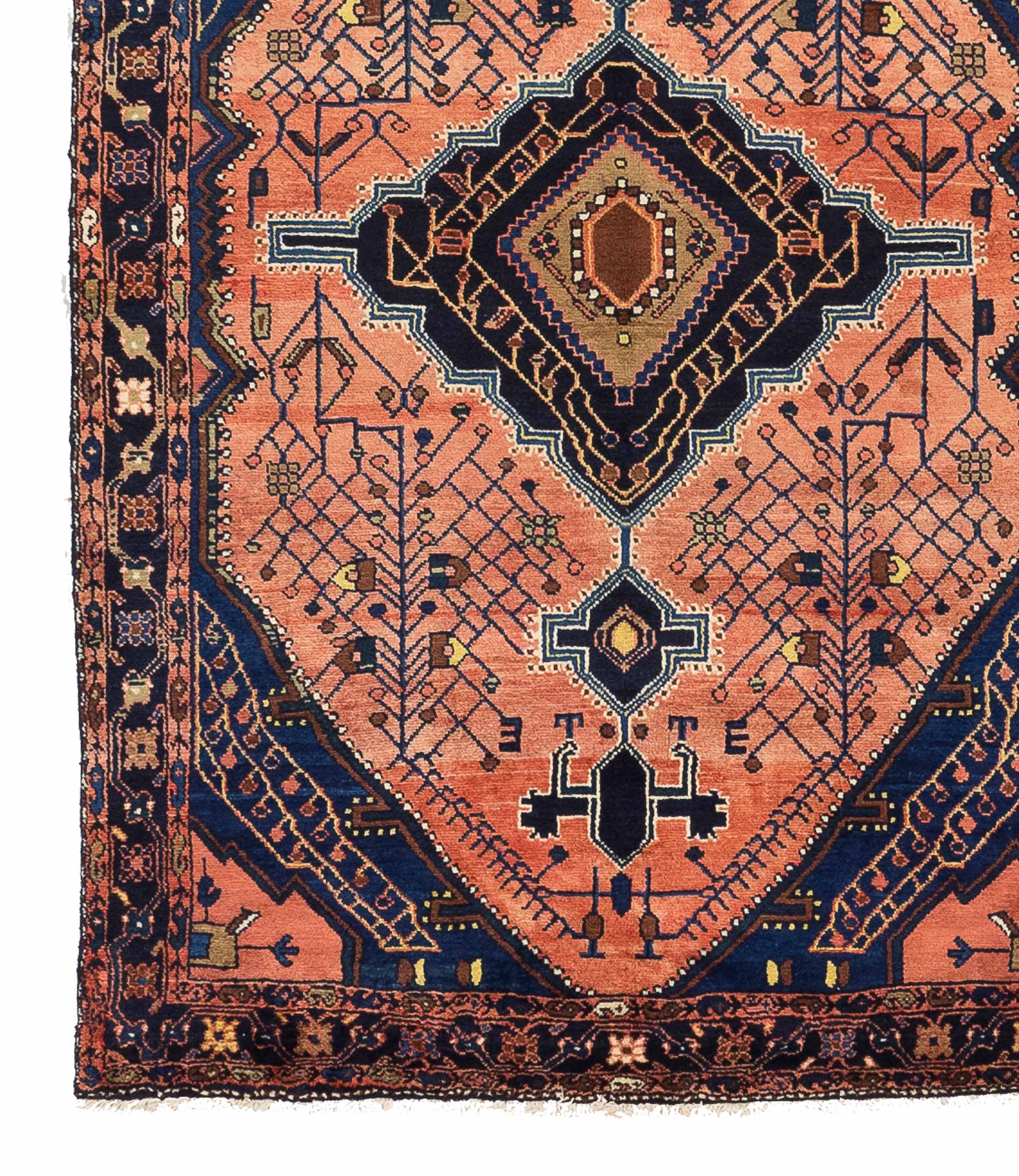 Thumbnail 4 for Antique Persian Hamadan Transitional Rug 10674