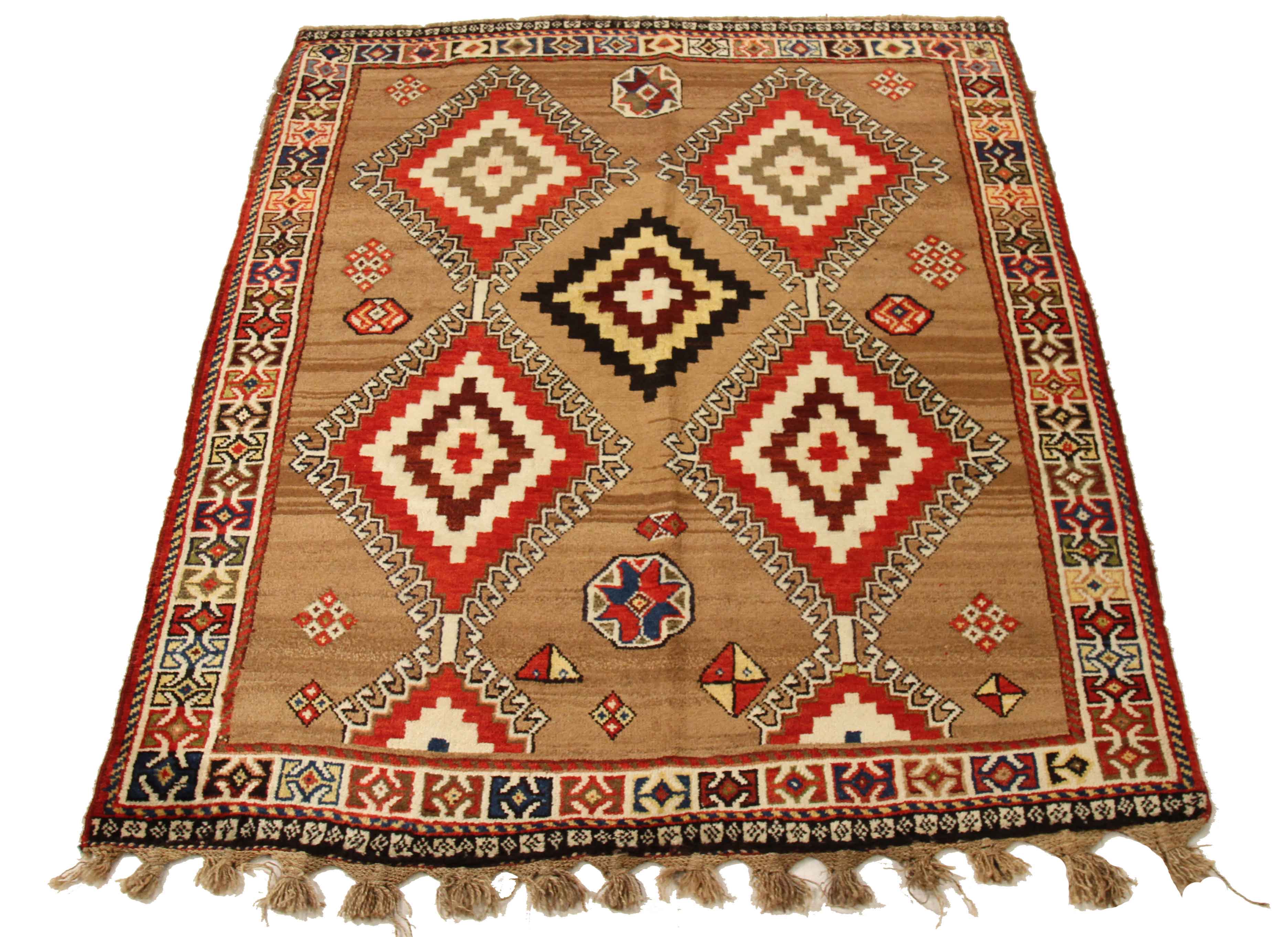 Thumbnail 13 for Antique Persian Shiraz Transitional Rug 10676