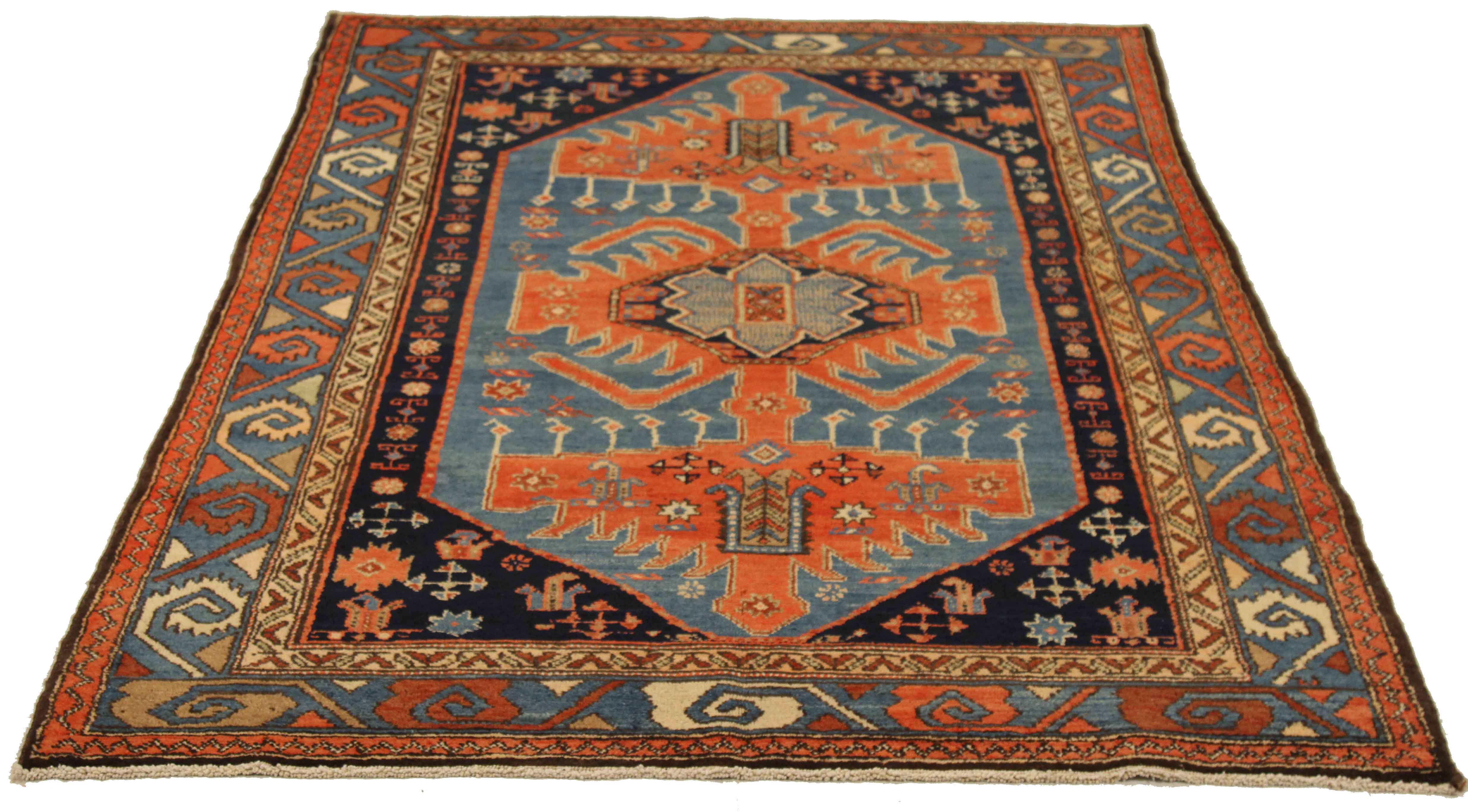 Thumbnail 12 for Antique Persian Hamadan Transitional Rug 10679