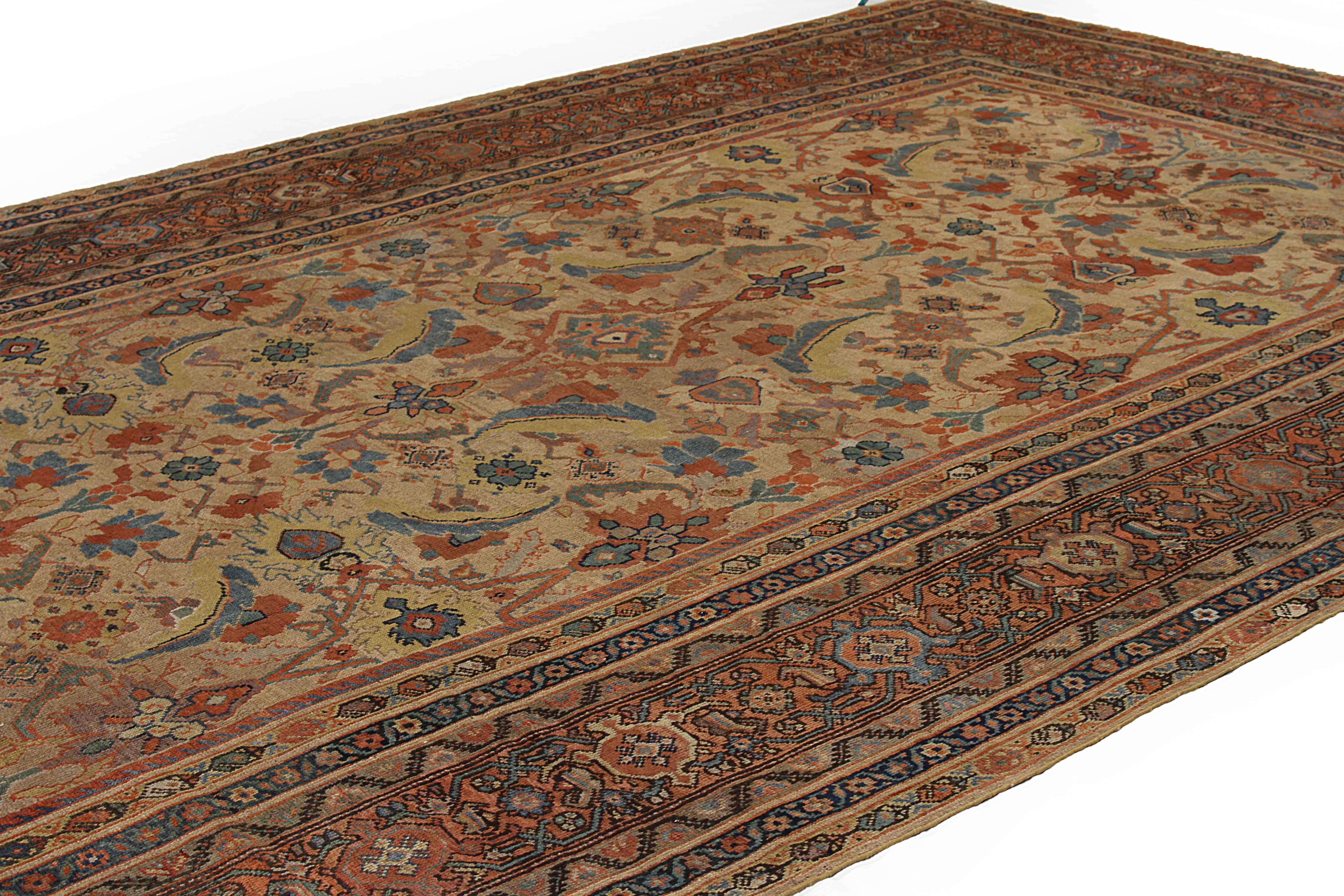 Thumbnail 6 for Antique Persian Sultanabad Traditional Rug 10685