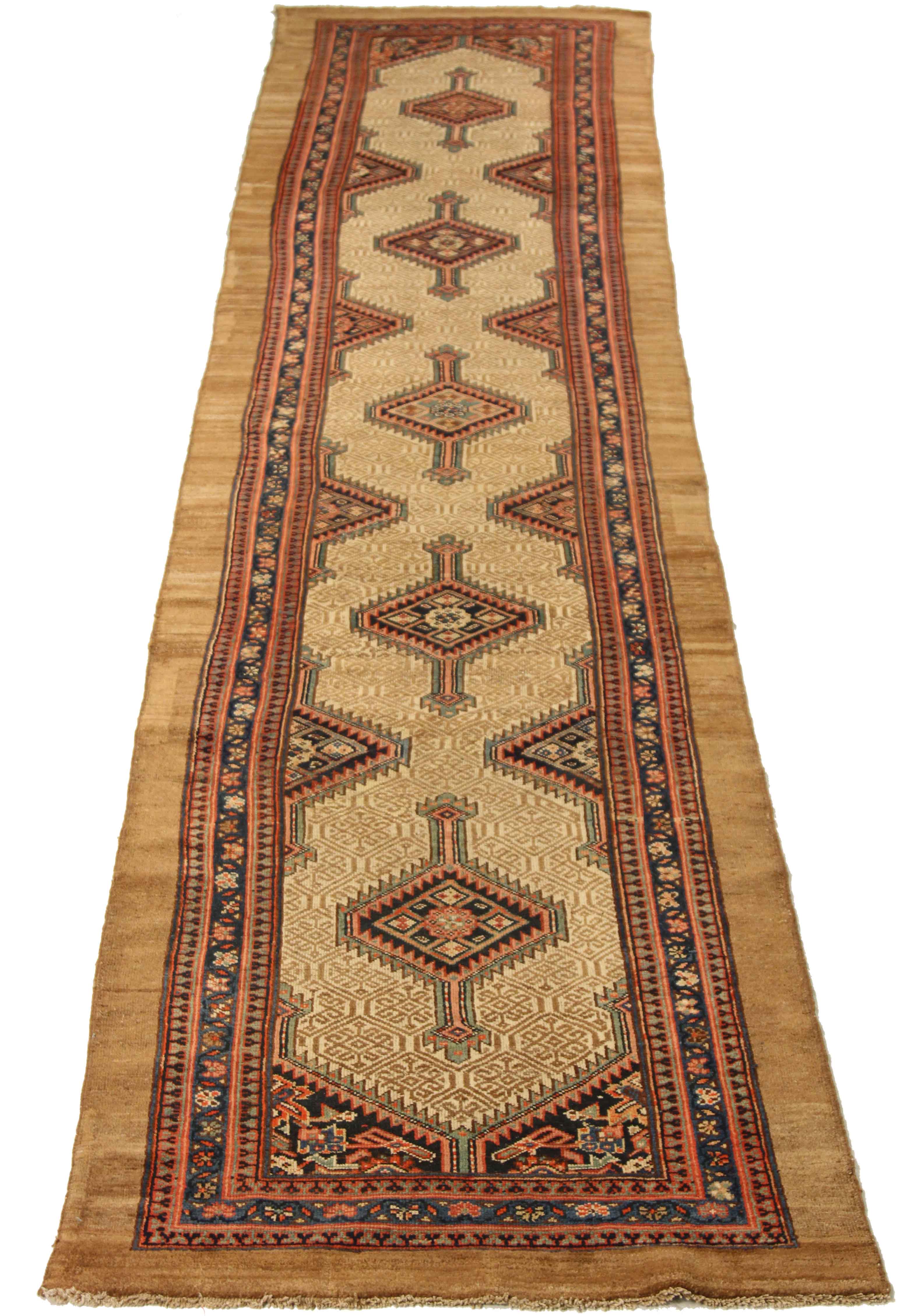 Thumbnail 7 for Antique Persian Sarab Transitional Rug 10687