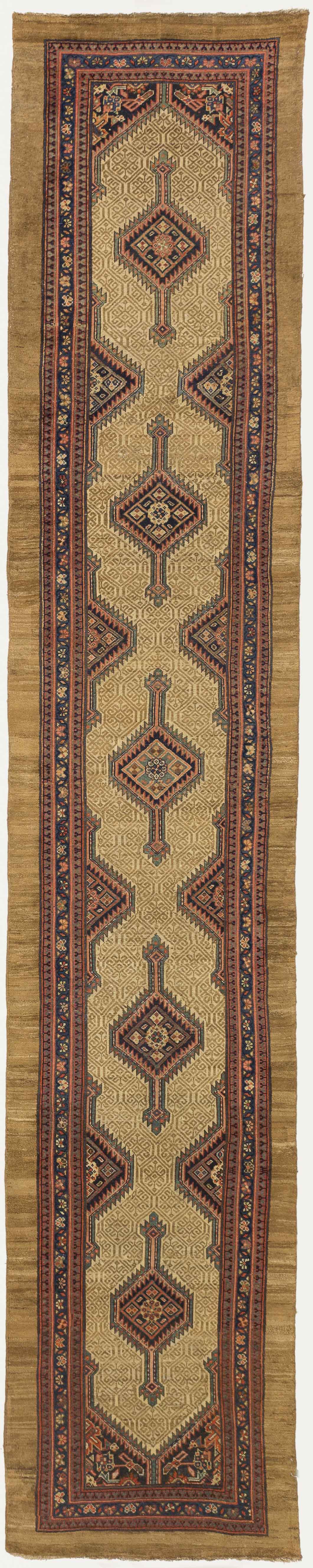 Thumbnail 14 for Antique Persian Sarab Transitional Rug 10687