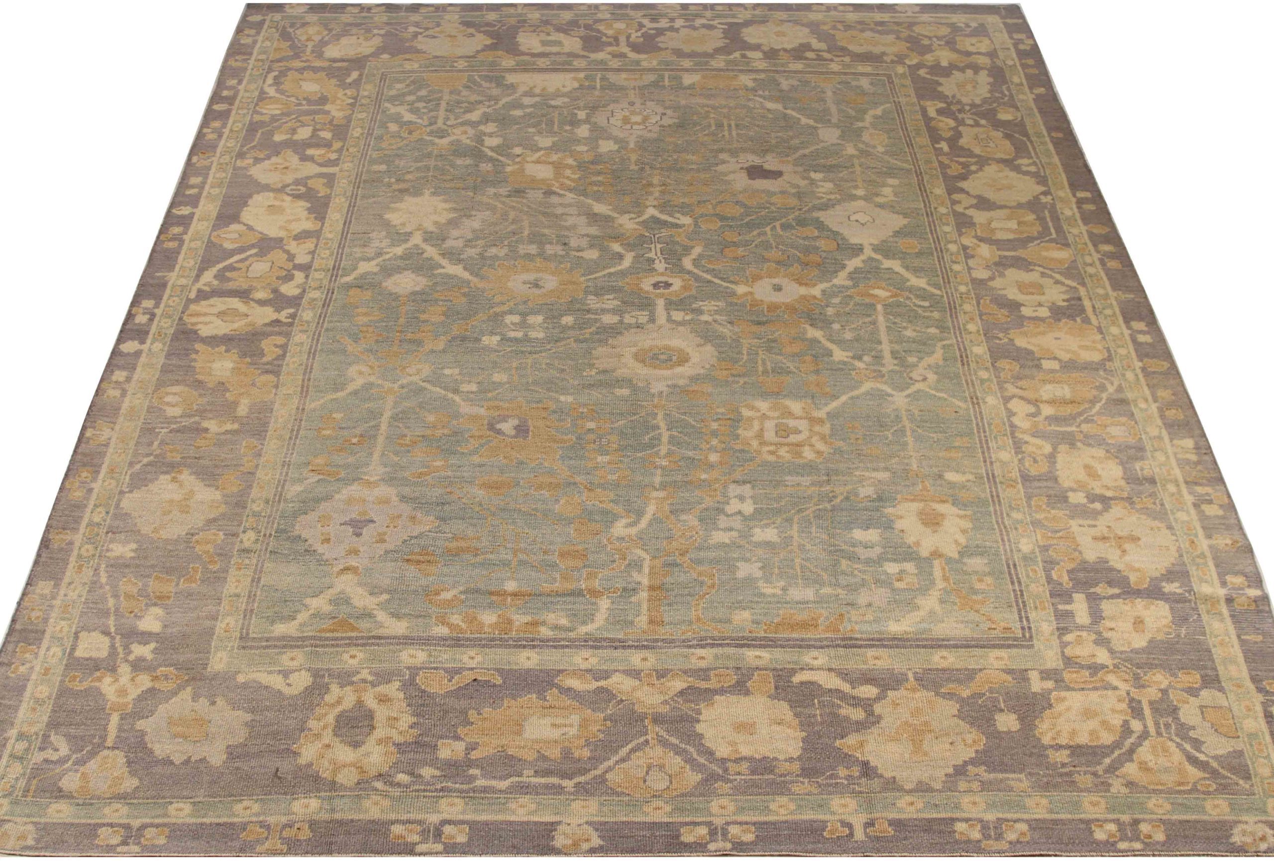 Thumbnail 5 for Persian Oushak Transitional Rug 70514