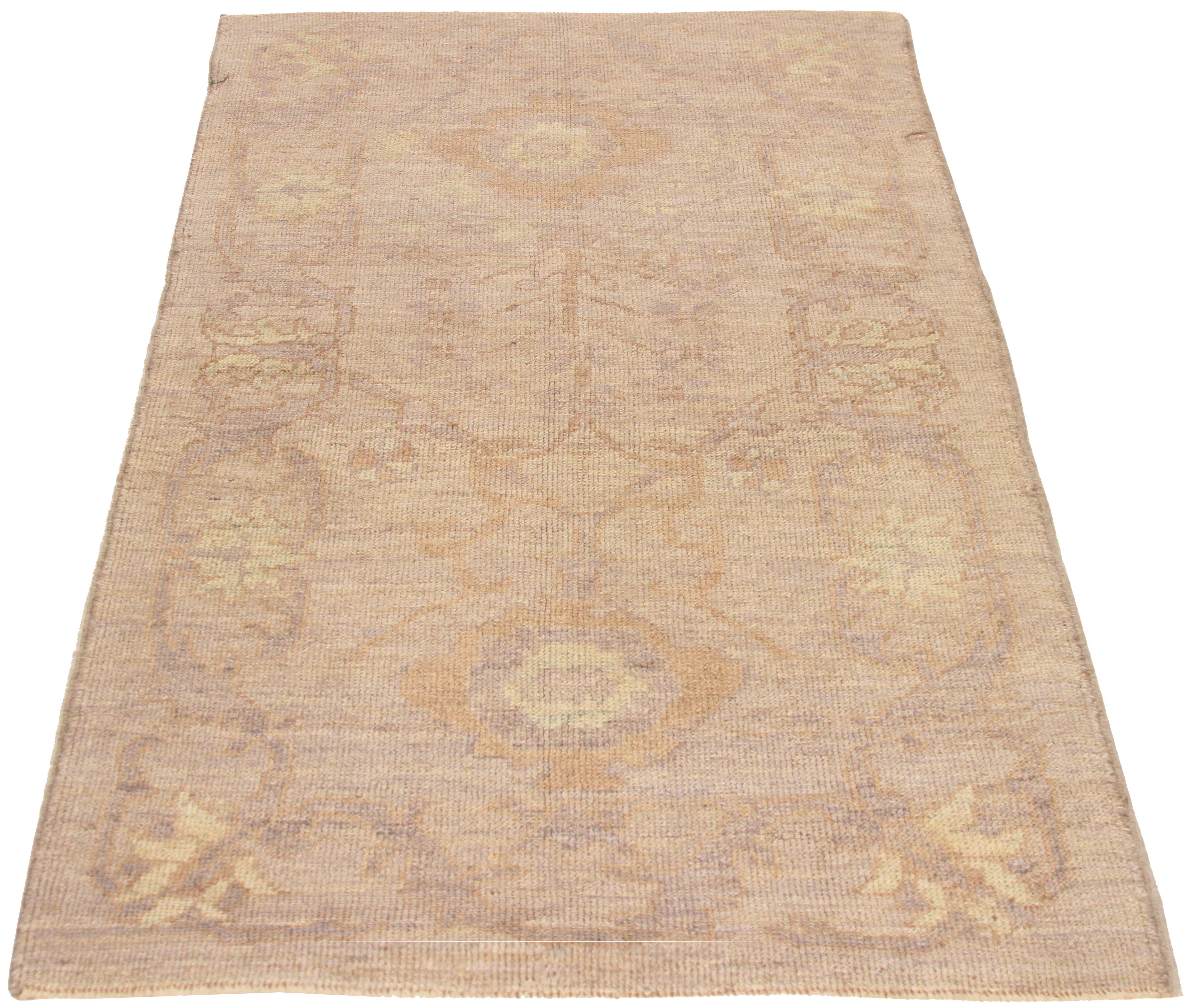 Thumbnail 7 for Persian Oushak Transitional Rug 70502