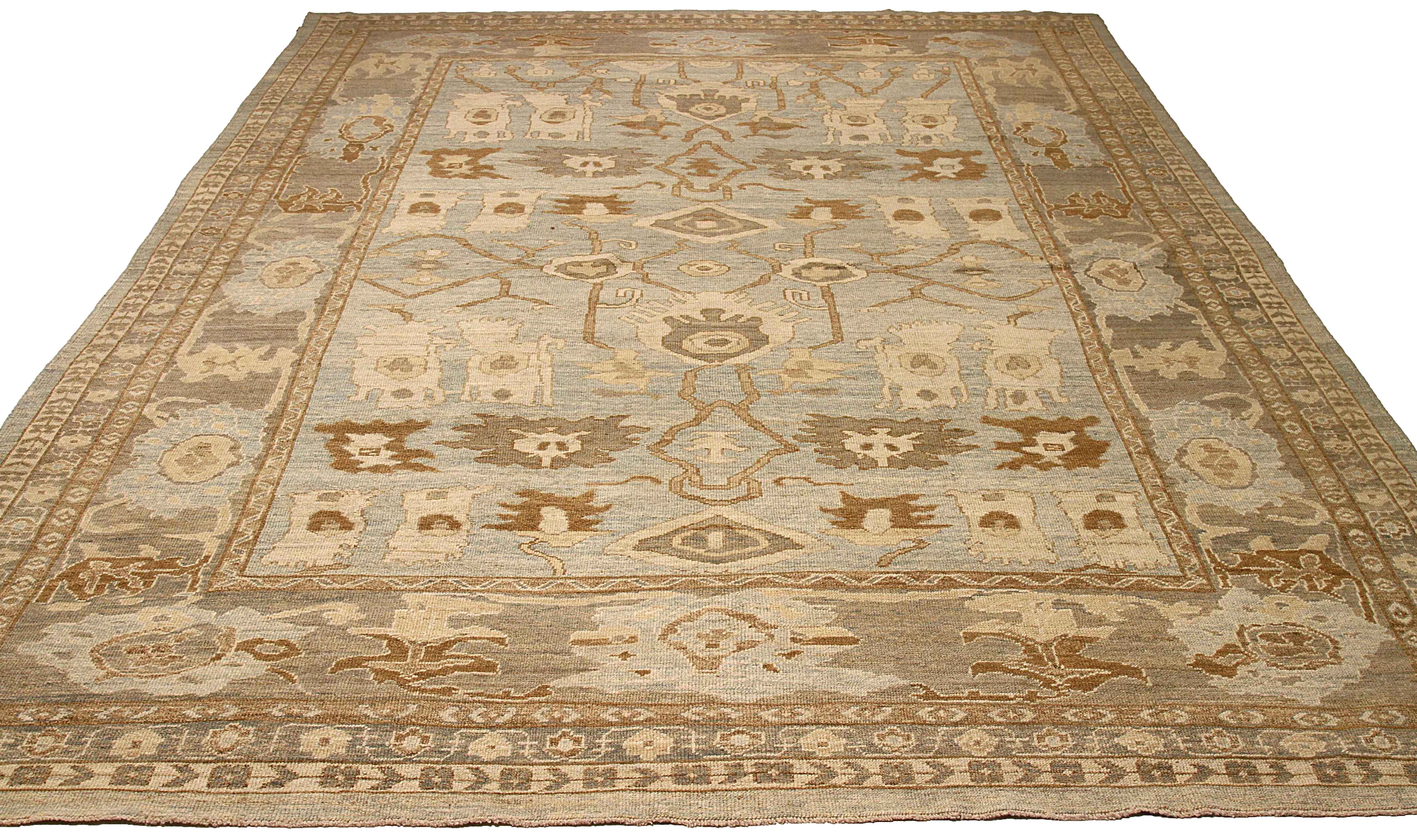 Thumbnail 4 for Turkey Oushak Transitional Rug 53580