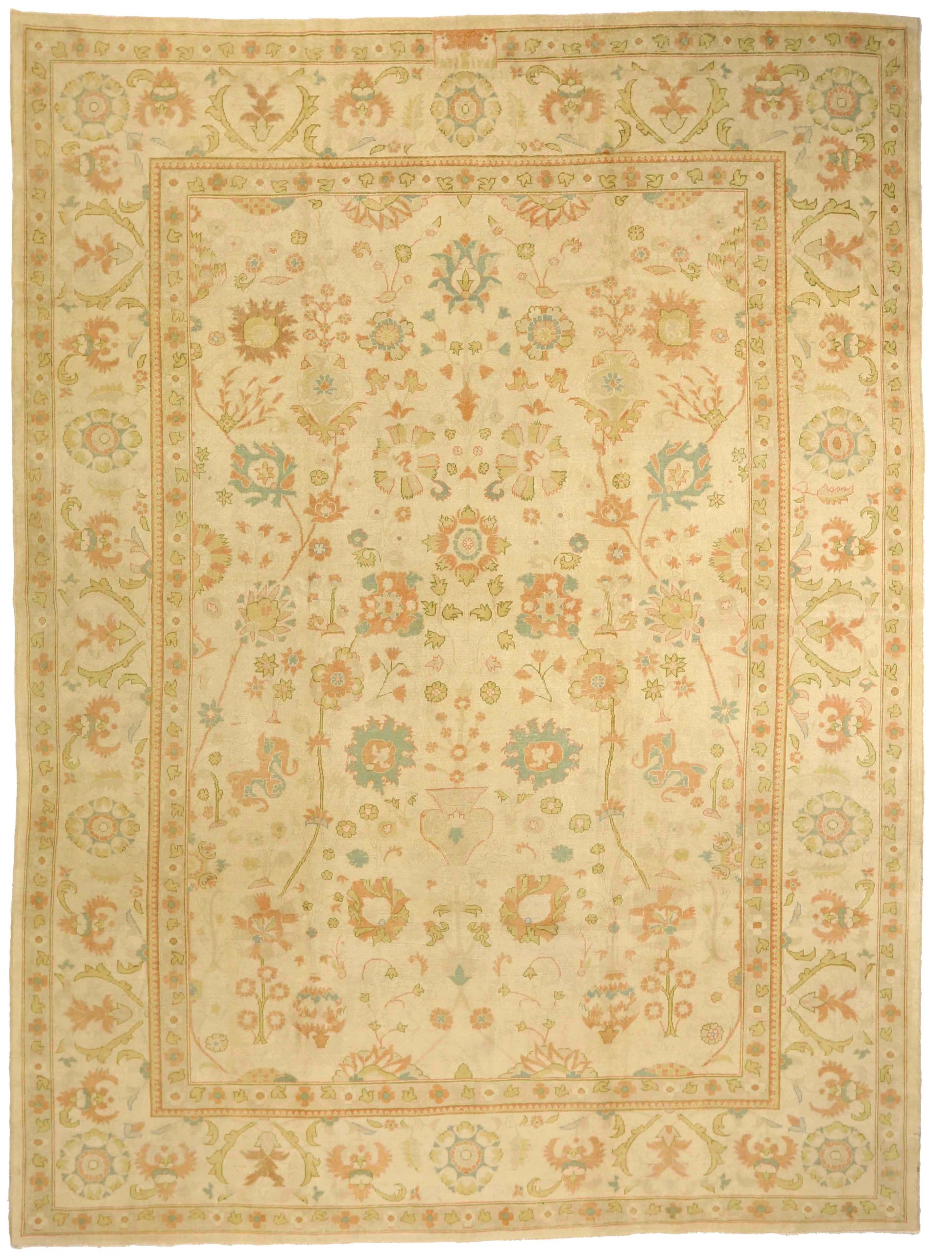 Thumbnail 7 for Persian Sultanabad Transitional Rug 53751