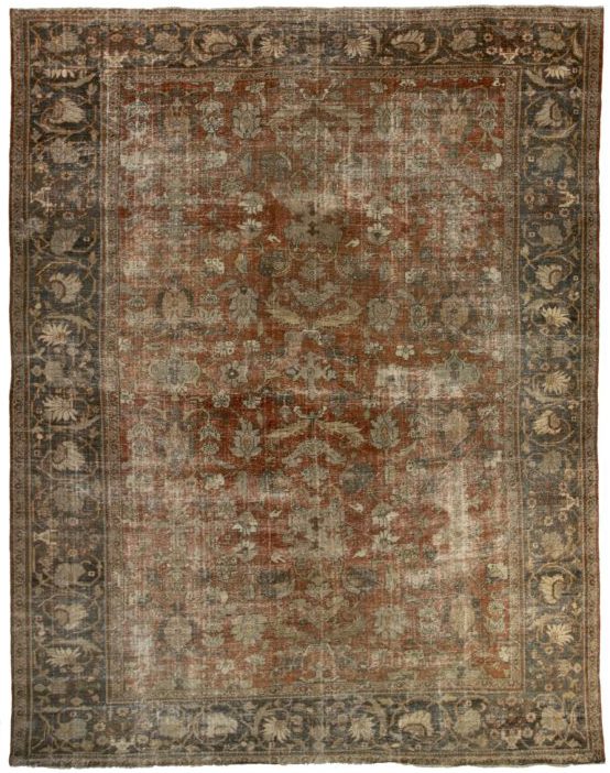 Thumbnail 4 for Antique Persian Sultanabad Traditional Rug 89720