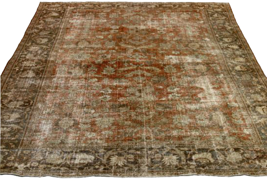 Thumbnail 3 for Antique Persian Sultanabad Traditional Rug 89720
