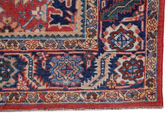 Thumbnail 4 for Antique Persian Heriz Traditional Rug 91109