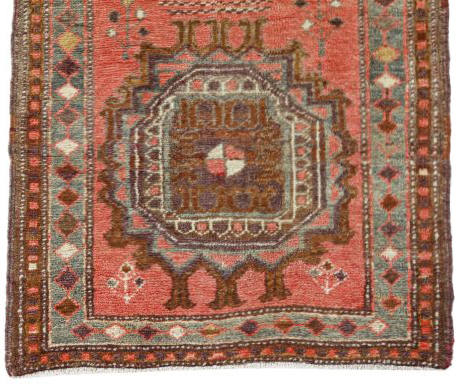 Thumbnail 3 for Antique Persian Azarbaijan Traditional Rug 91182