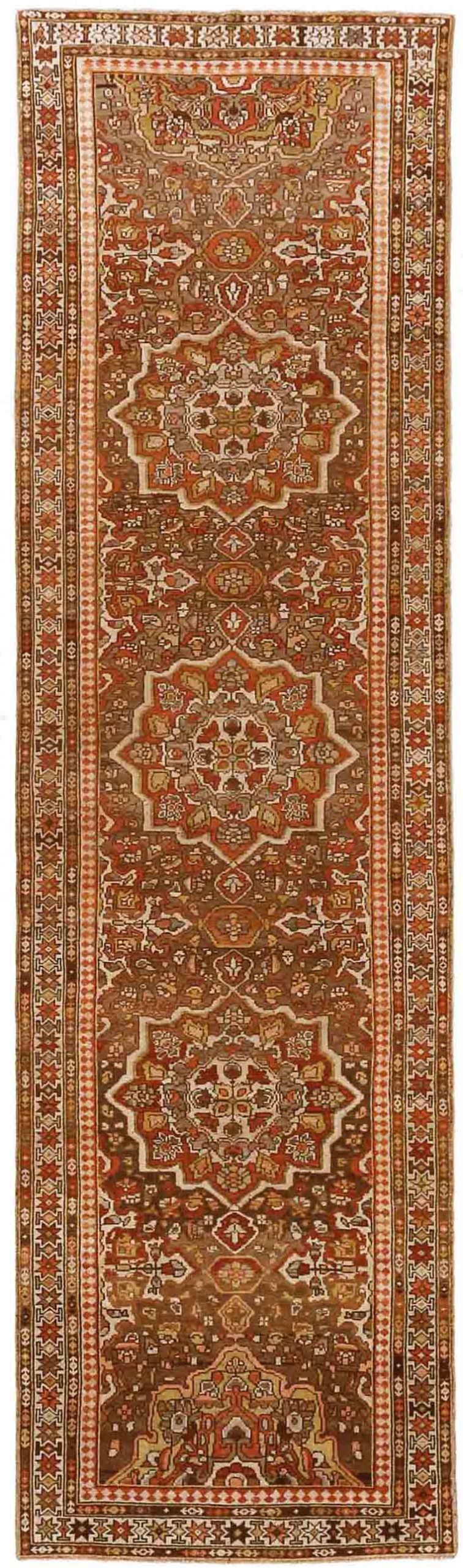 Thumbnail 8 for Antique Persian Bakhtiar Traditional Rug 70563