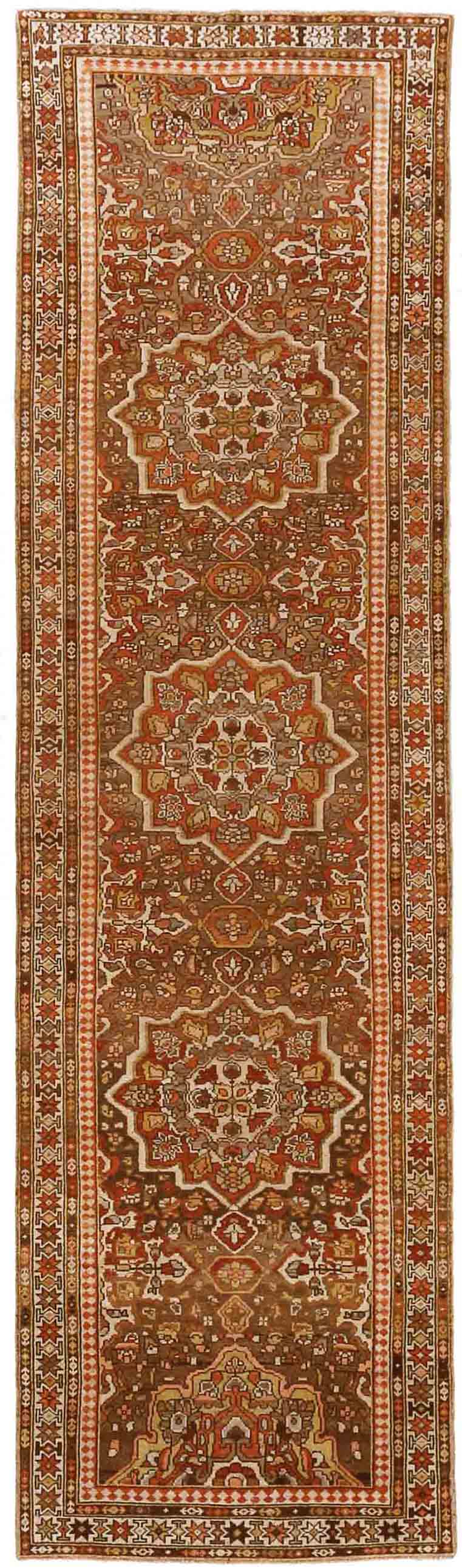 Thumbnail 15 for Antique Persian Bakhtiar Traditional Rug 70563