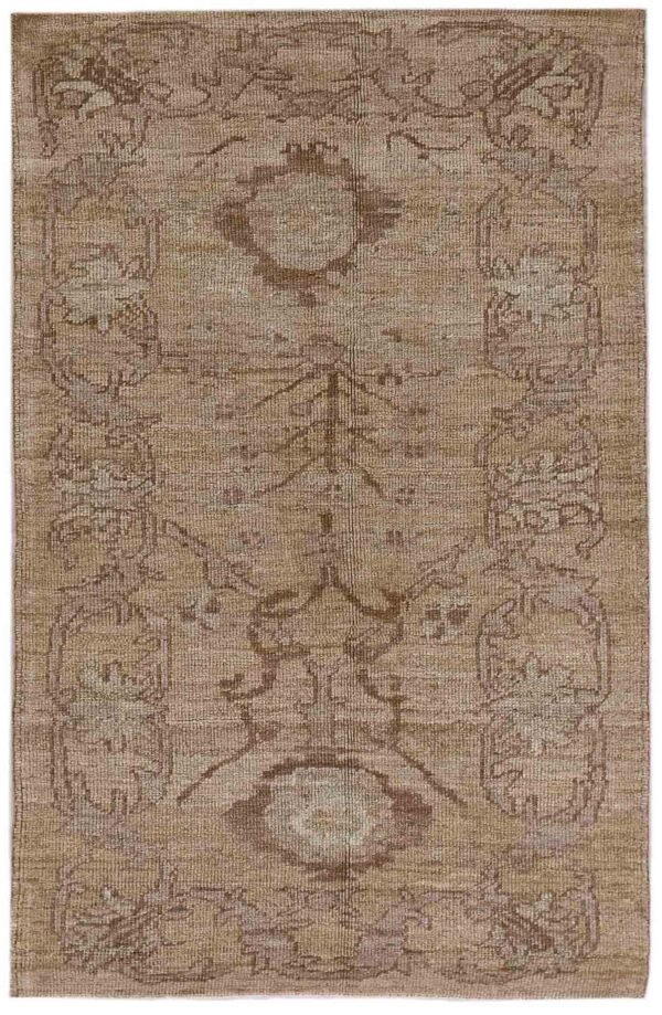 Thumbnail 7 for Persian Oushak Transitional Rug 70542