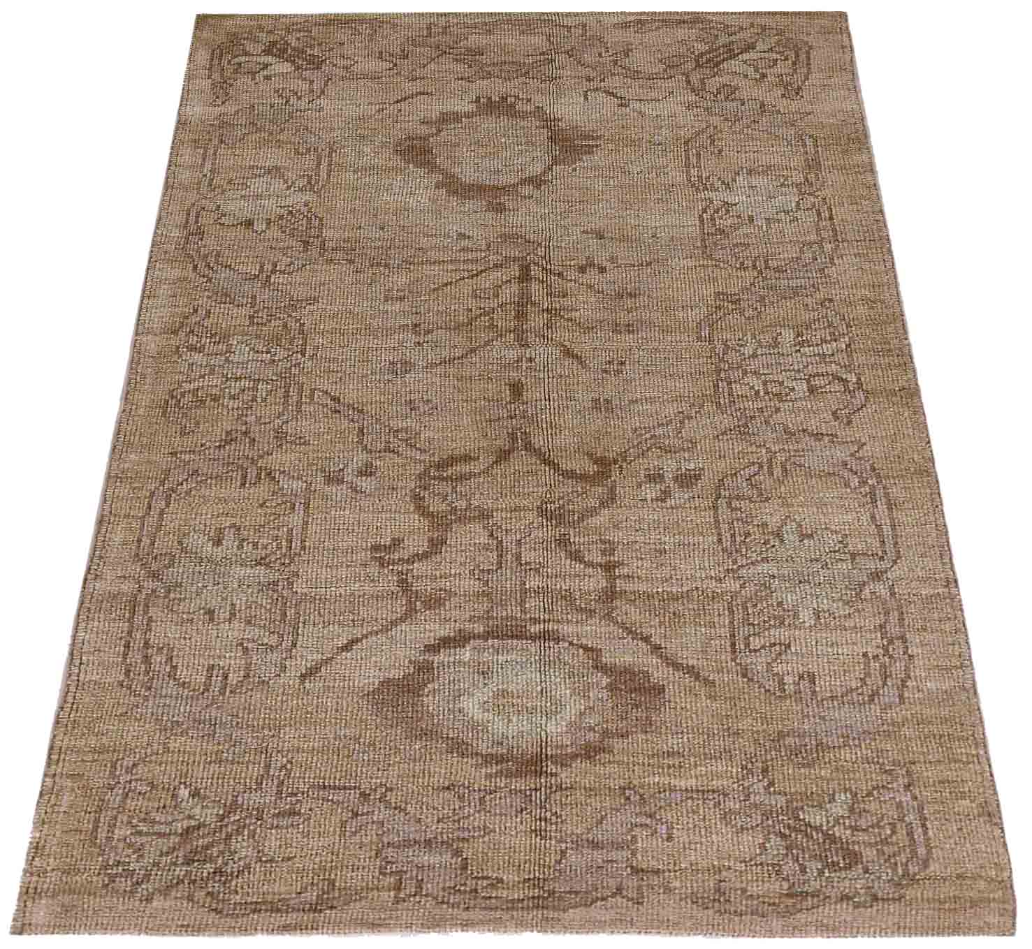 Thumbnail 6 for Persian Oushak Transitional Rug 70542
